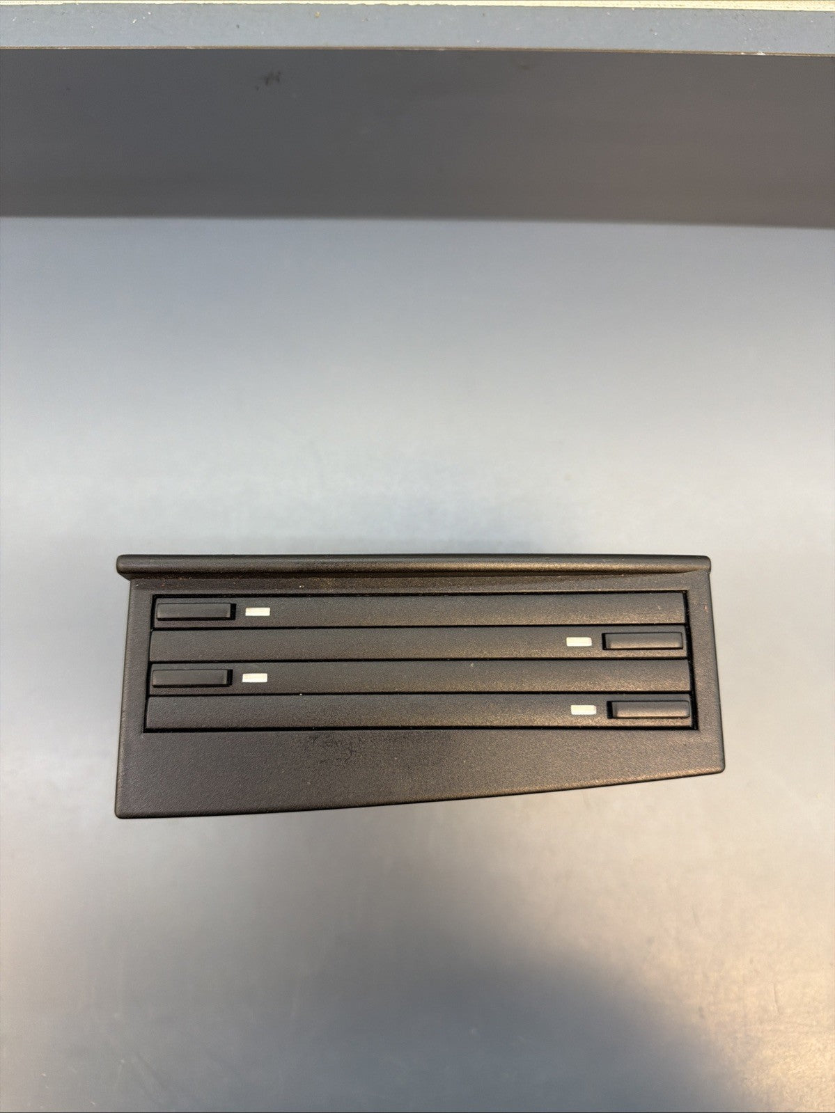 OEM 2002-2008 BMW 750Li Center Console CD Disc Holder Storage Box 7017806