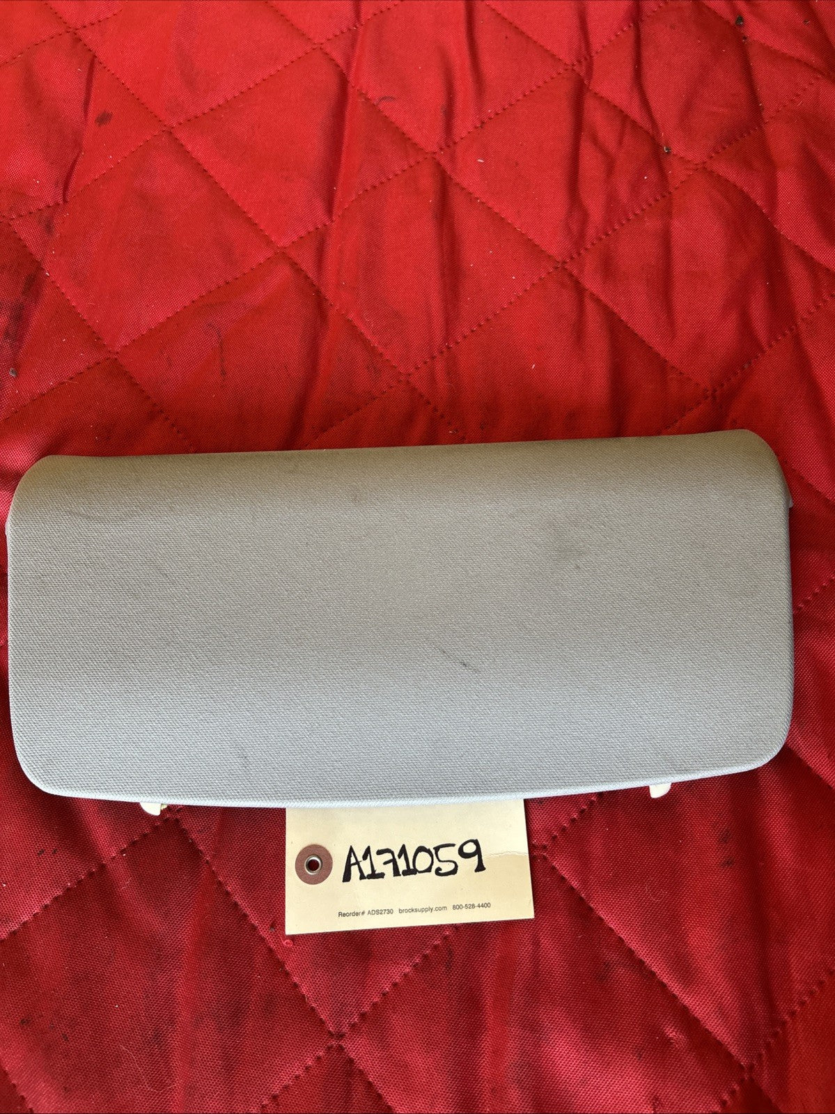BMW 3 Series E90 Rear Headliner Cover Trim Piece Grey Cloth 7074962
