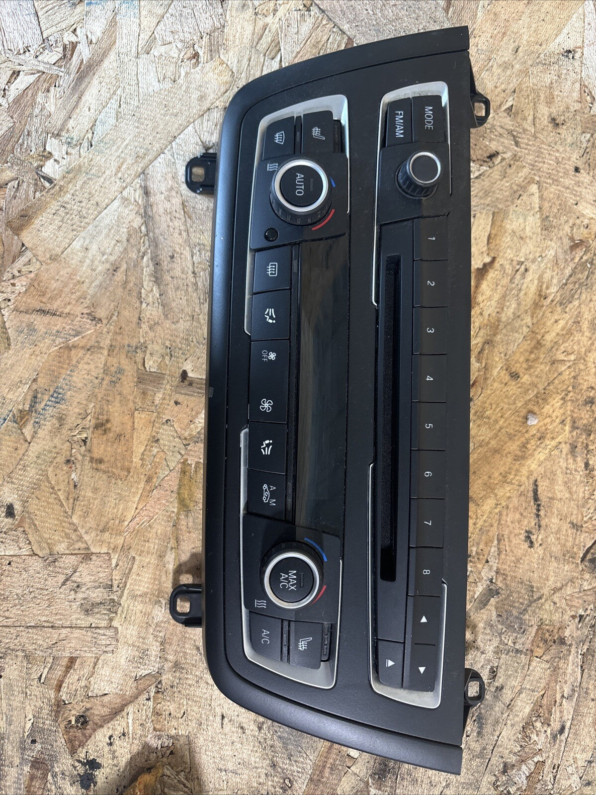 BMW F30 320i 328i 335i 428i Temperature Control Climate Panel 64119287337
