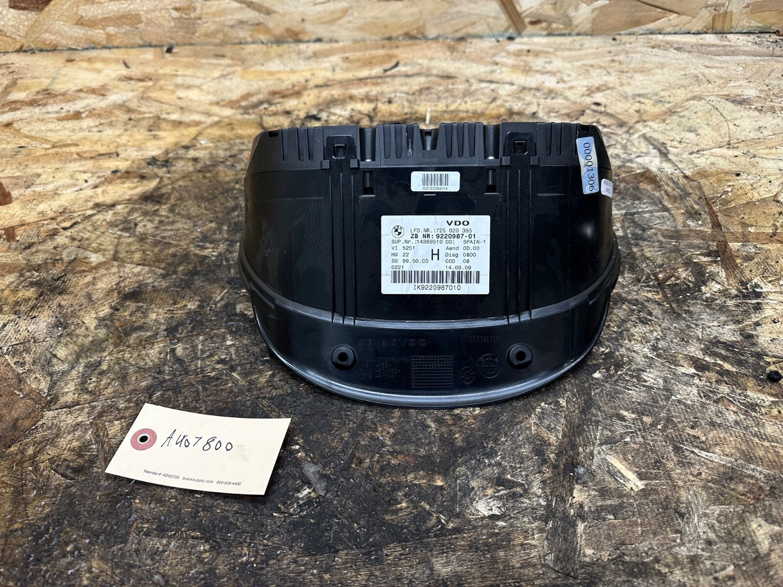 BMW E90 335xi Speedometer OEM A2C53376725