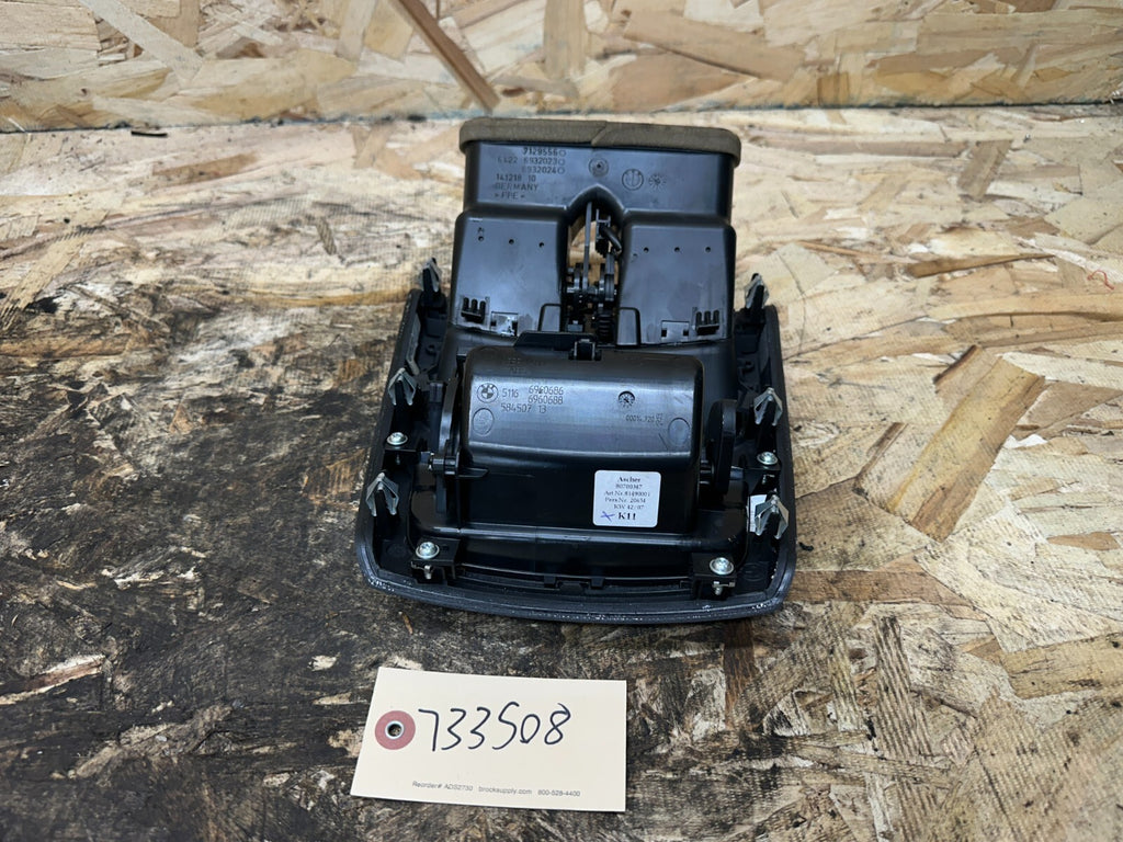 BMW 2006-2013 E9X 3 SERIES REAR PASSENGER AIR VENT+TRIM BAMBUS WOOD OEM 7129556