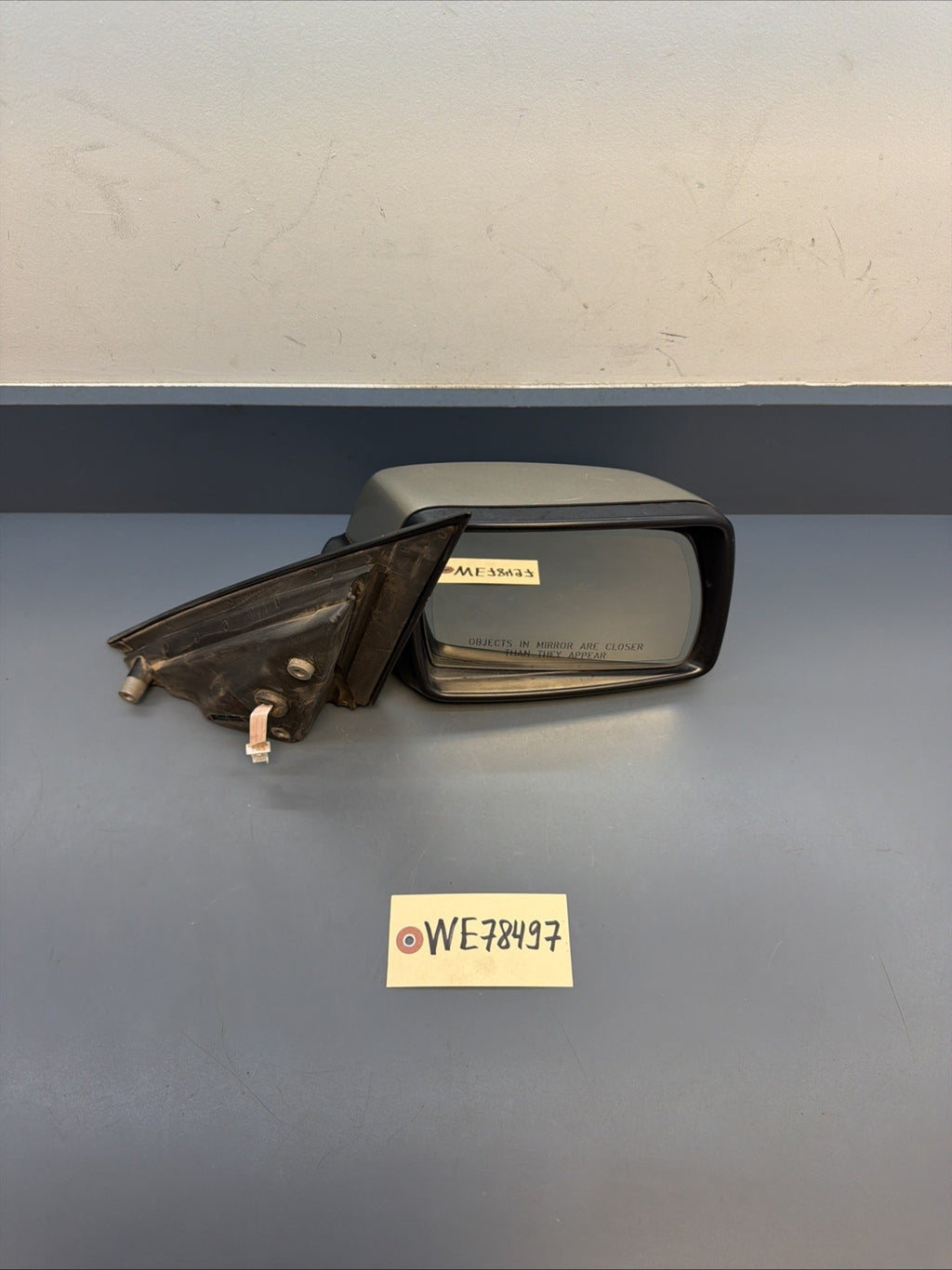 04-10 E83 BMW X3 PASSENGER SIDE RH POWERED DOOR MIRROR BRONZE OEM E1010790