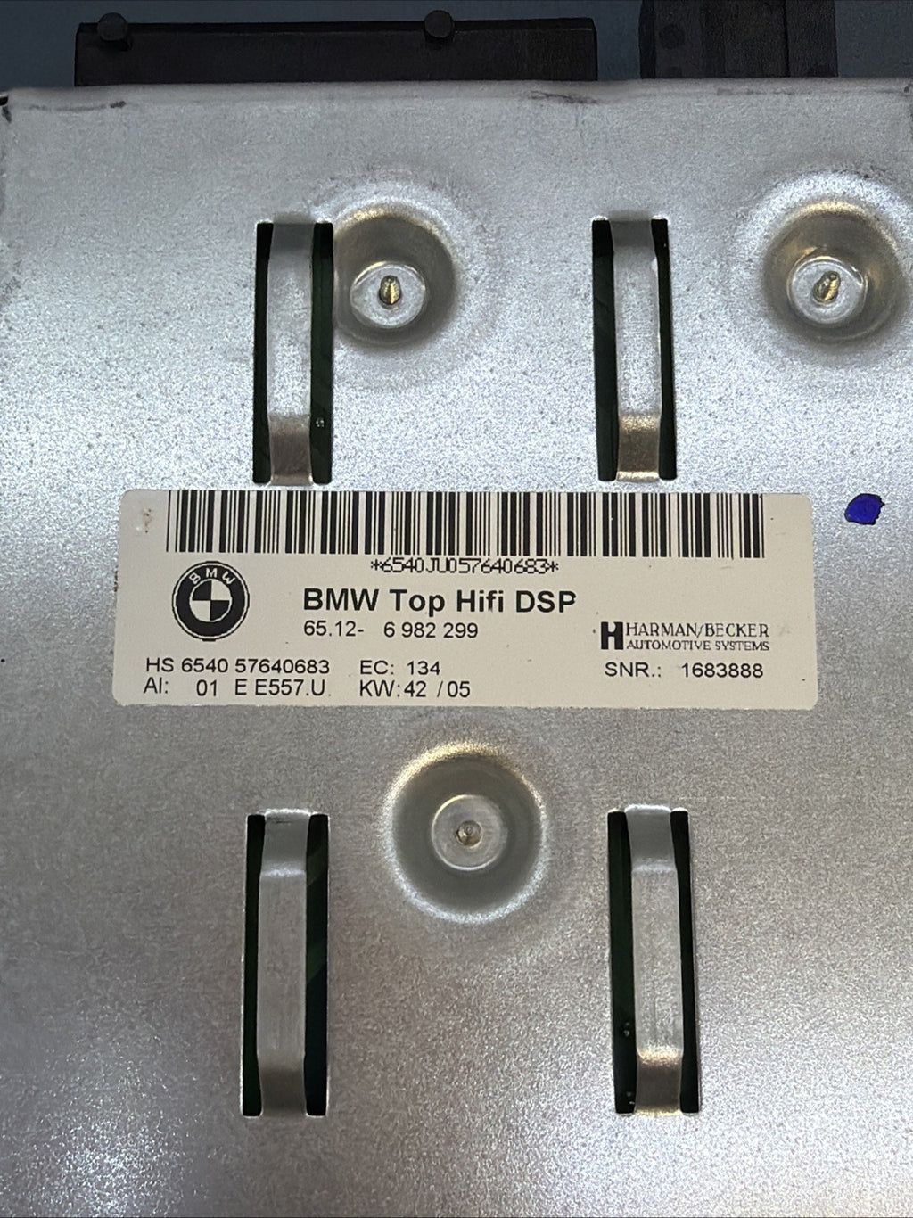 2004-2011 BMW 3 5 6 SERIES AMPLIFIER AMP AUDIO LOGIC 7 TOP HI-FI DSP 6982299