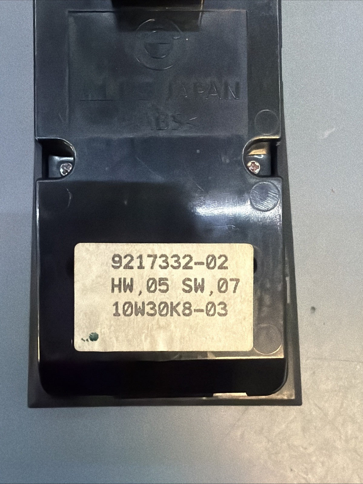 2007-2013 BMW E90 3 Series Driver Master Power Window Switch 9217332 OEM