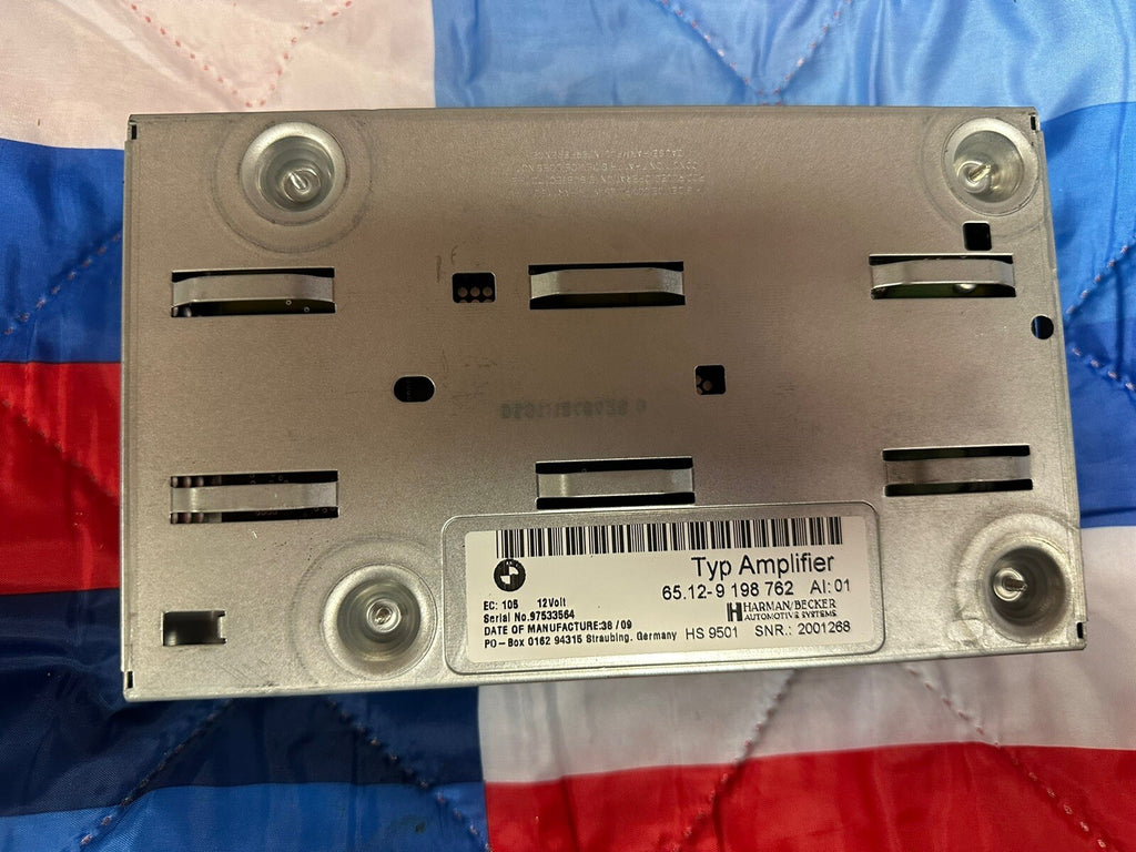 08-10 BMW 528 535 E60 AUDIO SYSTEM HARMAN BECKER AMPLIFIER AMP OEM 9198762