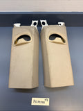 BMW E92 Right & Left Side B Pillar Center Post Trim Panel Gray 7117470 7117469