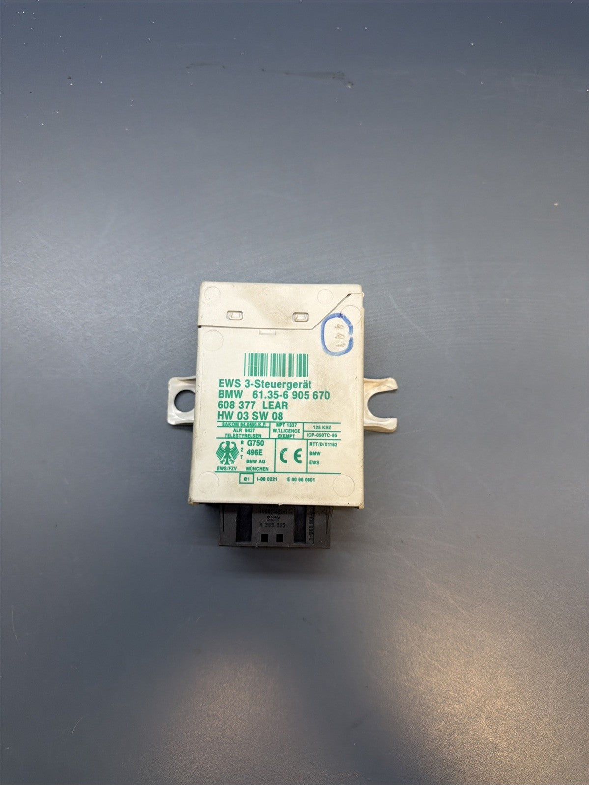 BMW 99-03 Z3 3/5 SERIES M54 ENGINE ECU(DME)+CAS+KEY SET OEM 7519308 MS43