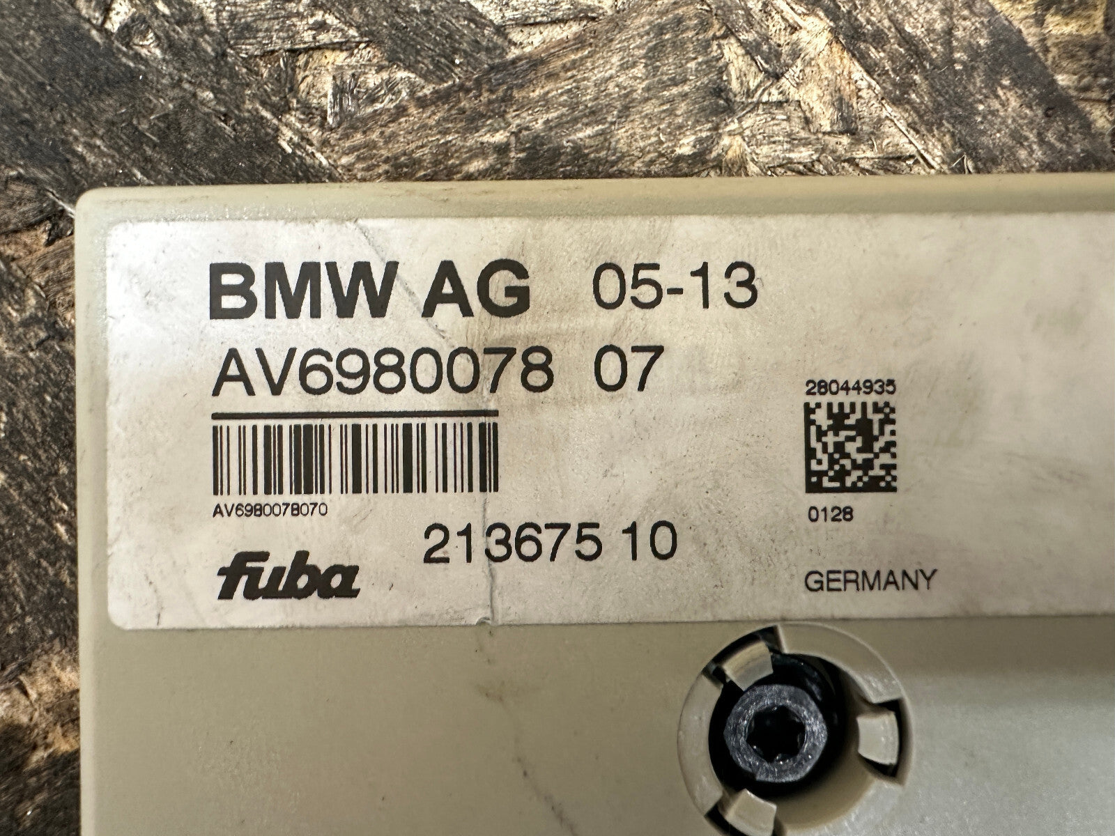 BMW 07-13 E88 E82 1 SERIES AERIAL DIVERSITY ANTENNA AMPLIFIER BOOSTER 6980078