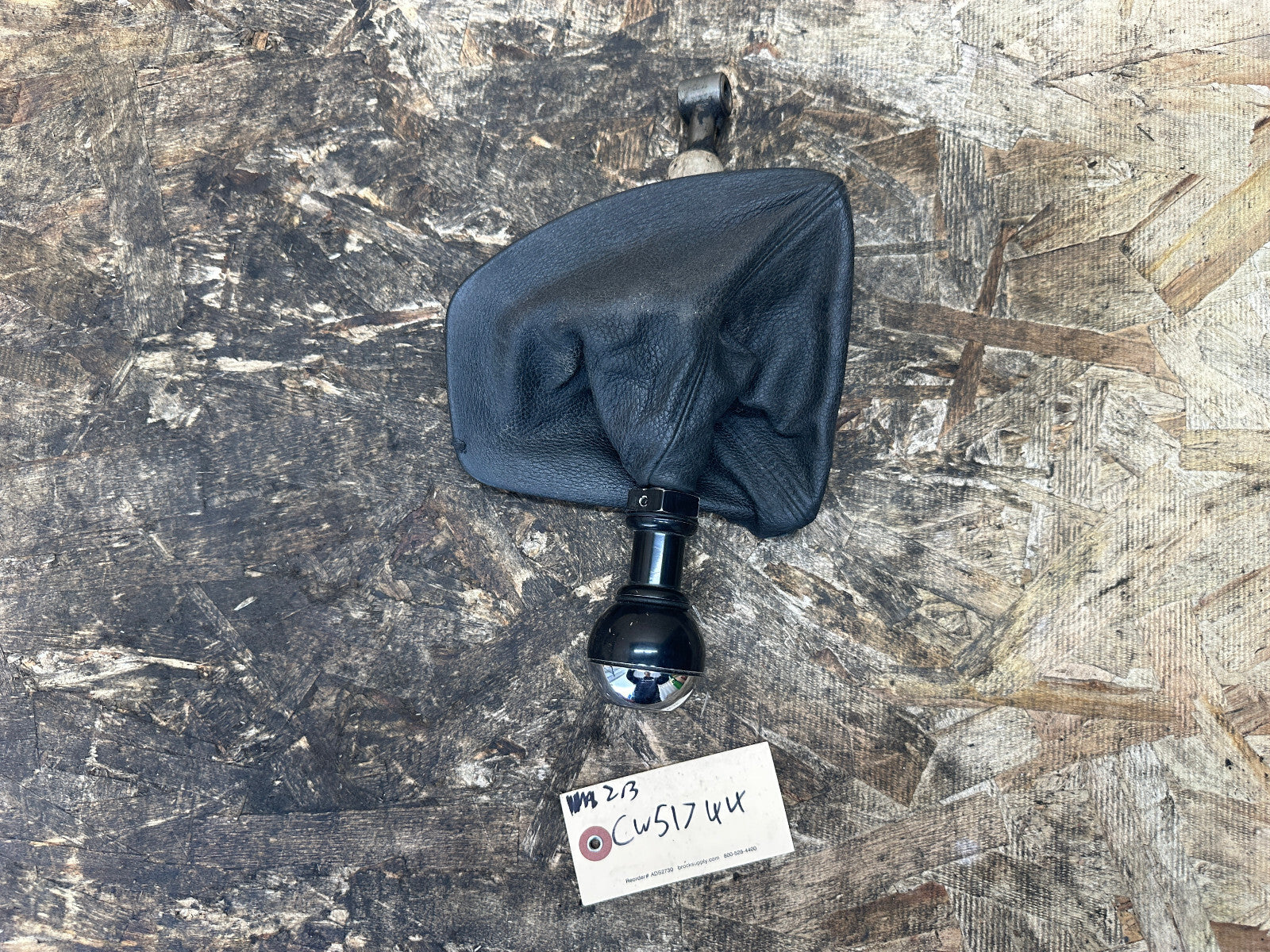BMW 05-10 E60 5 SERIES MANUAL TRANSMISSION GEAR LEVER+BOOT OEM 7587478