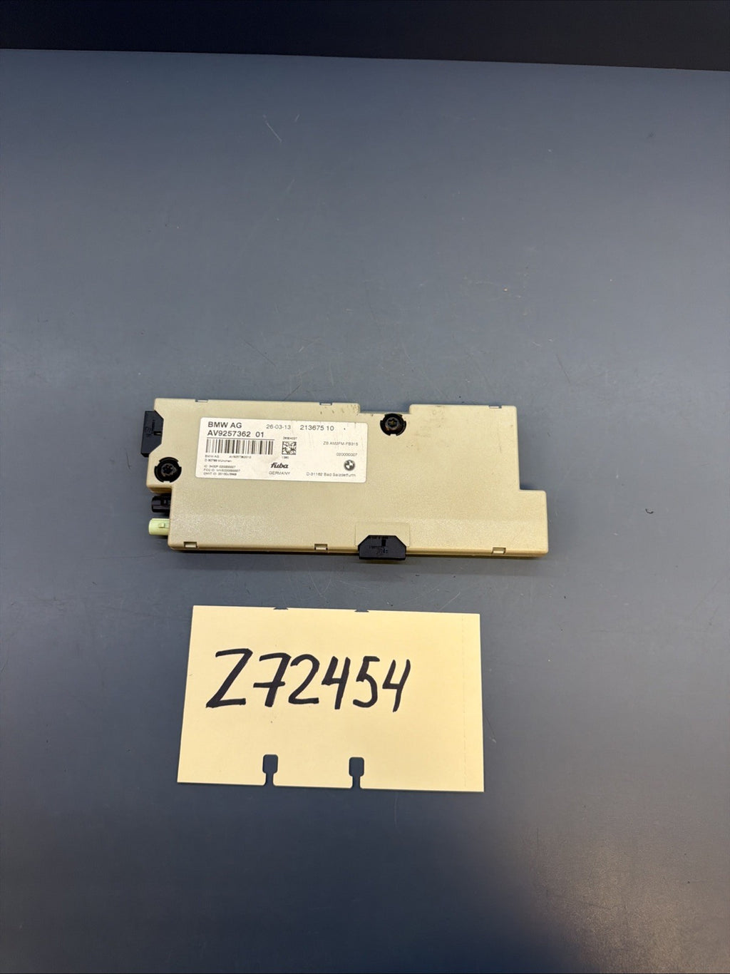  OEM BMW F06 F10 F13 M5 M6 Radio Antenna Amplifier Module 9257362 