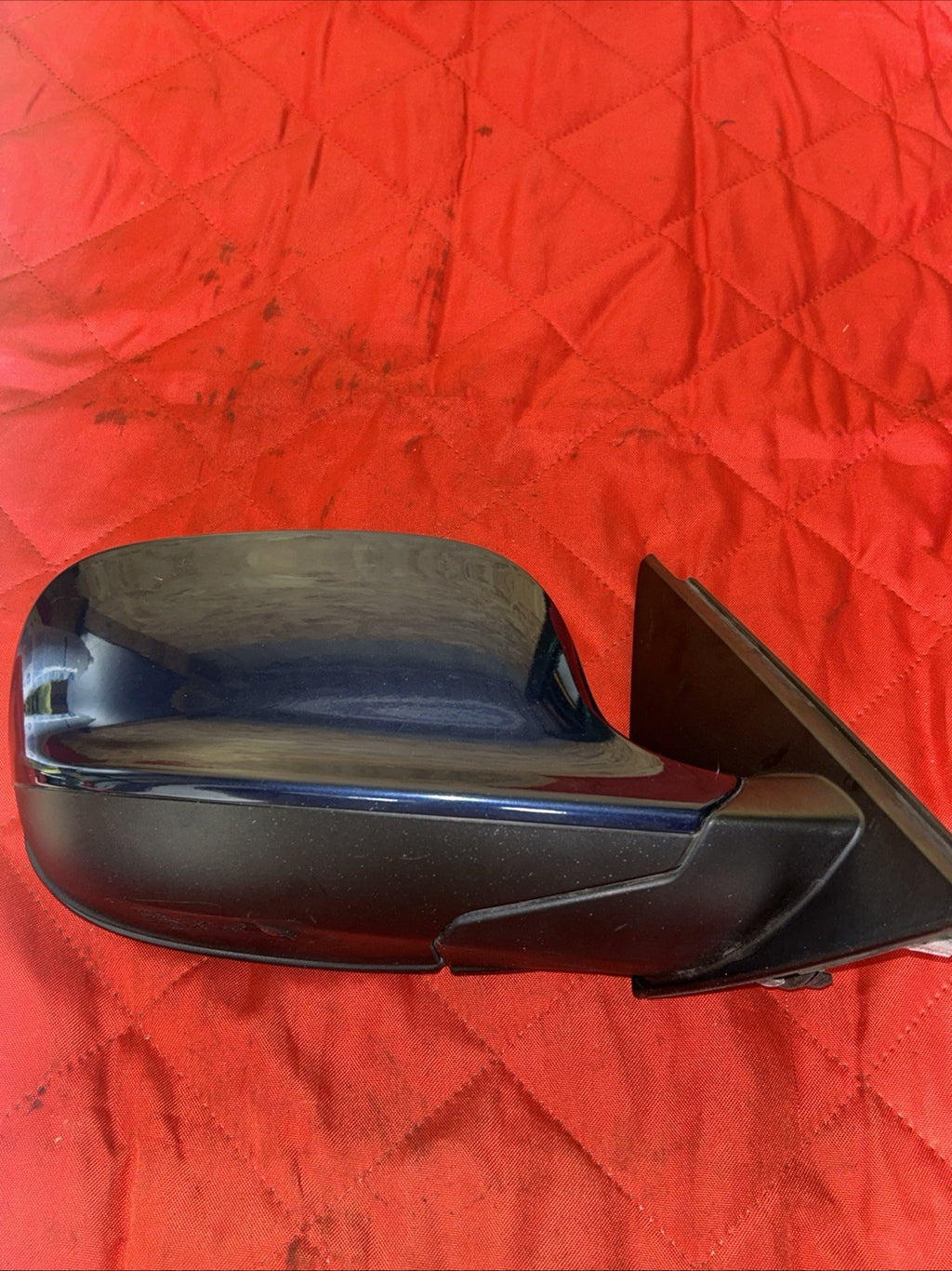 11-14 BMW F25 X3 FRONT RIGHT PASSANGER SIDE VIEW POWER MIRROR OEM 7205445 BLUE
