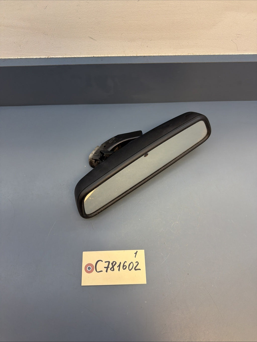 2011-2016 BMW F10 535i Front Interior Rear View Mirror Black 015891 OEM