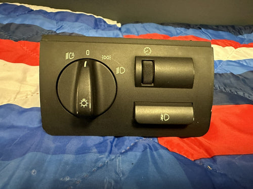 00-06 BMW E53 X5 HEADLIGHT FOG LIGHT DIMMER CONTROL SWITCH OEM 6909777