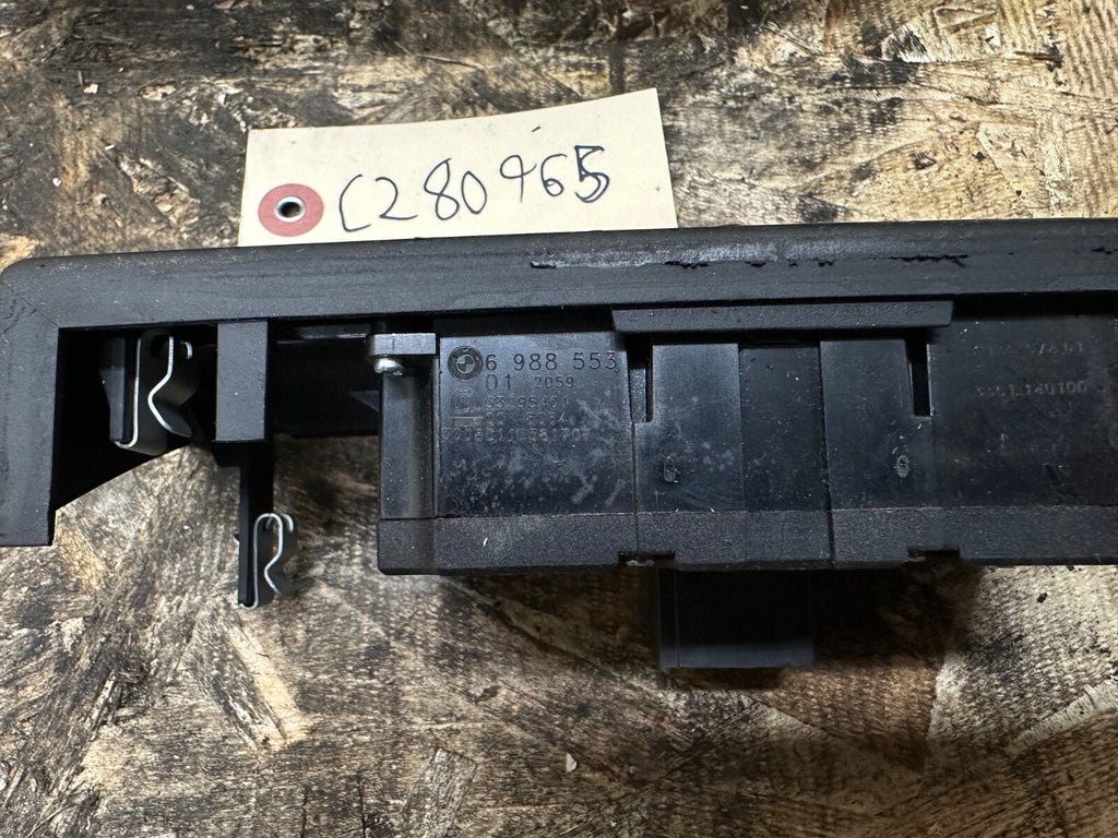 BMW 2008-2010 E60/E61 HEADLIGHT CONTROL SWITCH PANEL COMPLETE OEM BMW 6988553