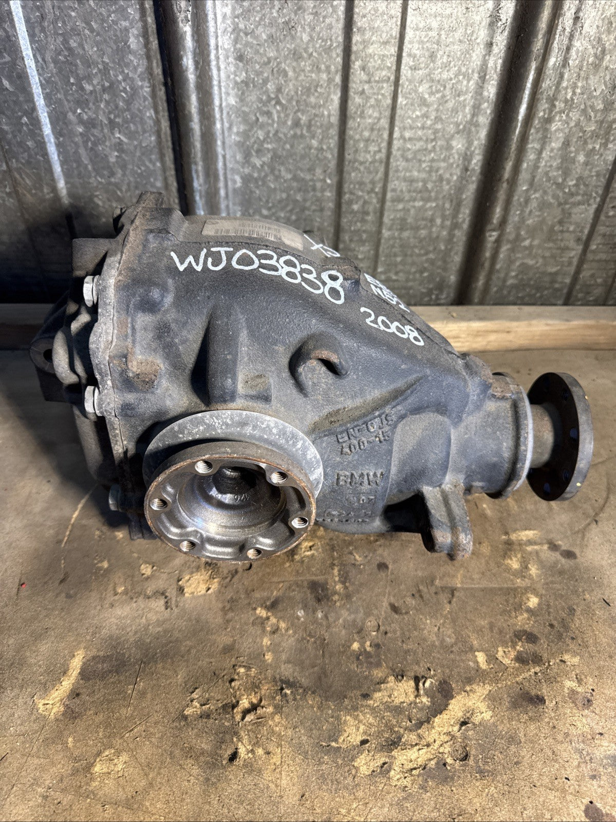 BMW REAR DIFFERENTIAL E83 SERIES X3i AUTOMATIC FINAL DRIVE 4.44 7567993