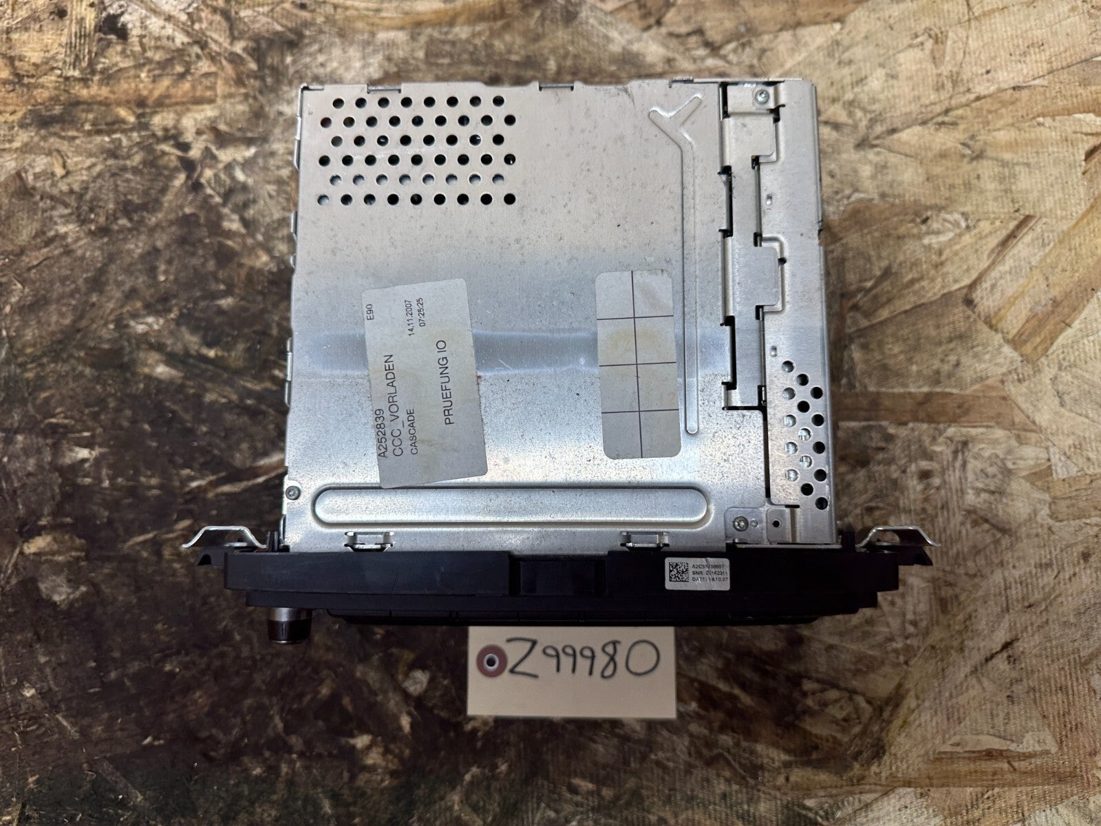 BMW 2006-2012 E90 GPS SAT NAV RADIO AUDIO CD PLAYER OEM 91707222