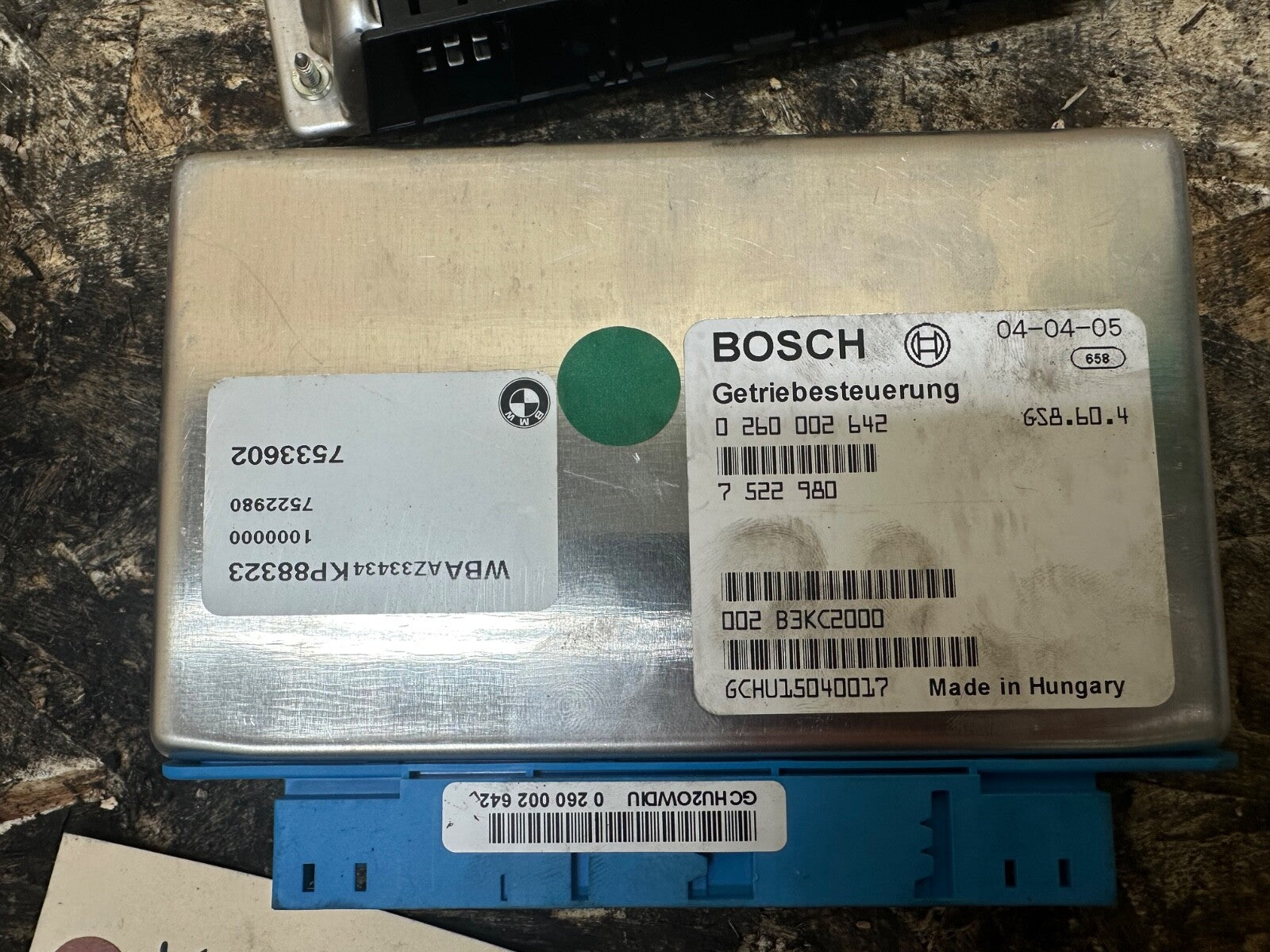 BMW E46 M54 04 AUTO TRANSMISSION ECU TCU IMMOBILIZER KEY SYSTEM COMPLETE SET