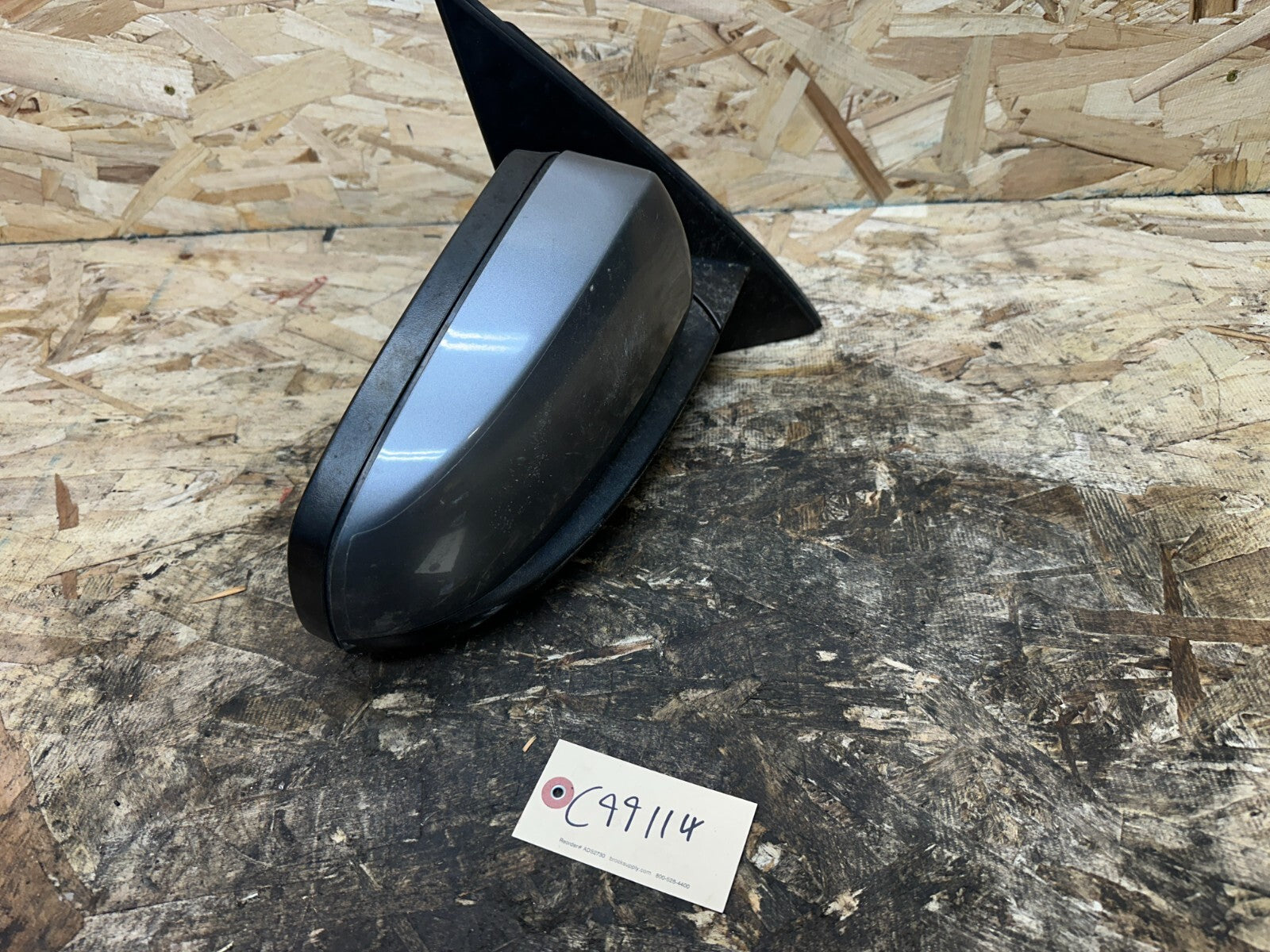 BMW 2006-2013 E92 DRIVER POWER SIDE MIRROR GRAY OEM 7136887