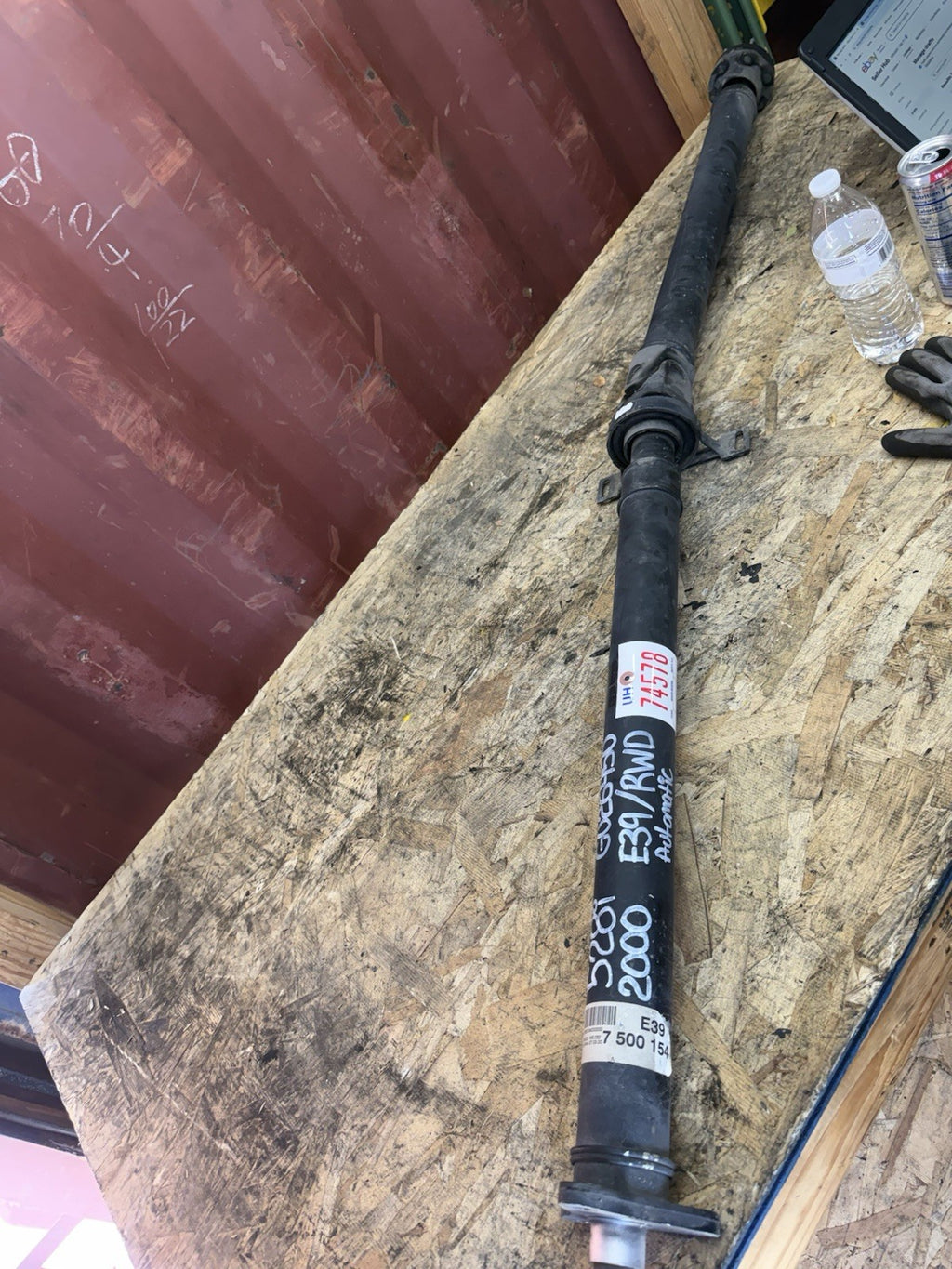 96-04 BMW E39 525 528i 530 DRIVESHAFT DRIVELINE 7500154