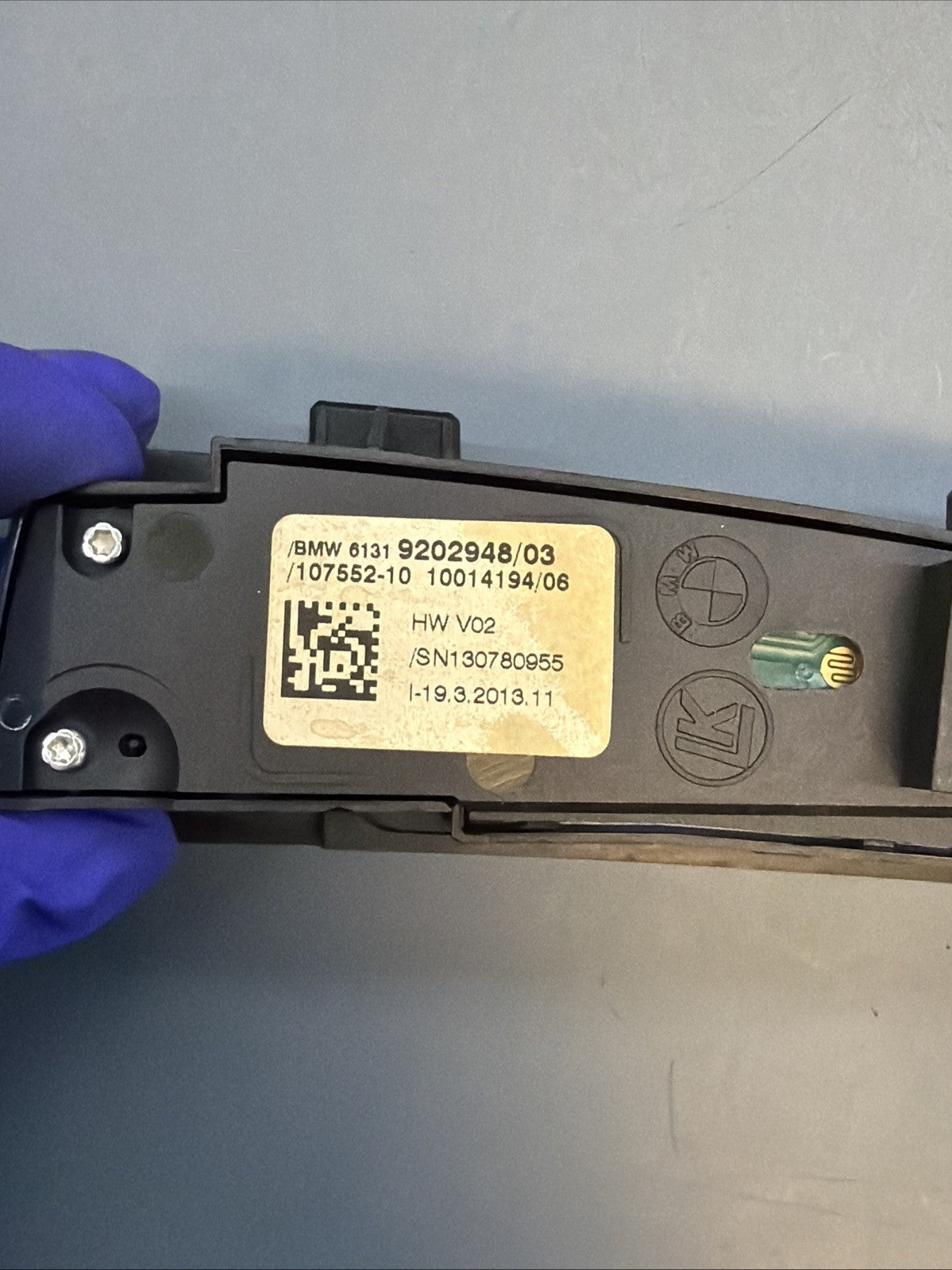 BMW 10-16 F10 F06 CENTER CONSOLE MULTI SWITCH CONTROL PANEL OEM 9202948