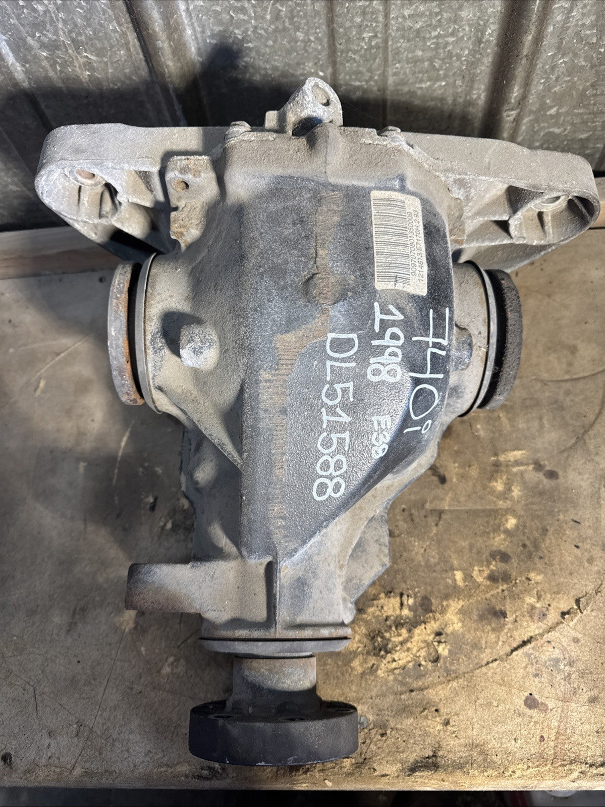 BMW REAR DIFFERENTIAL E38 SERIES 740i FINAL DRIVE 2.93 STOCK:74838