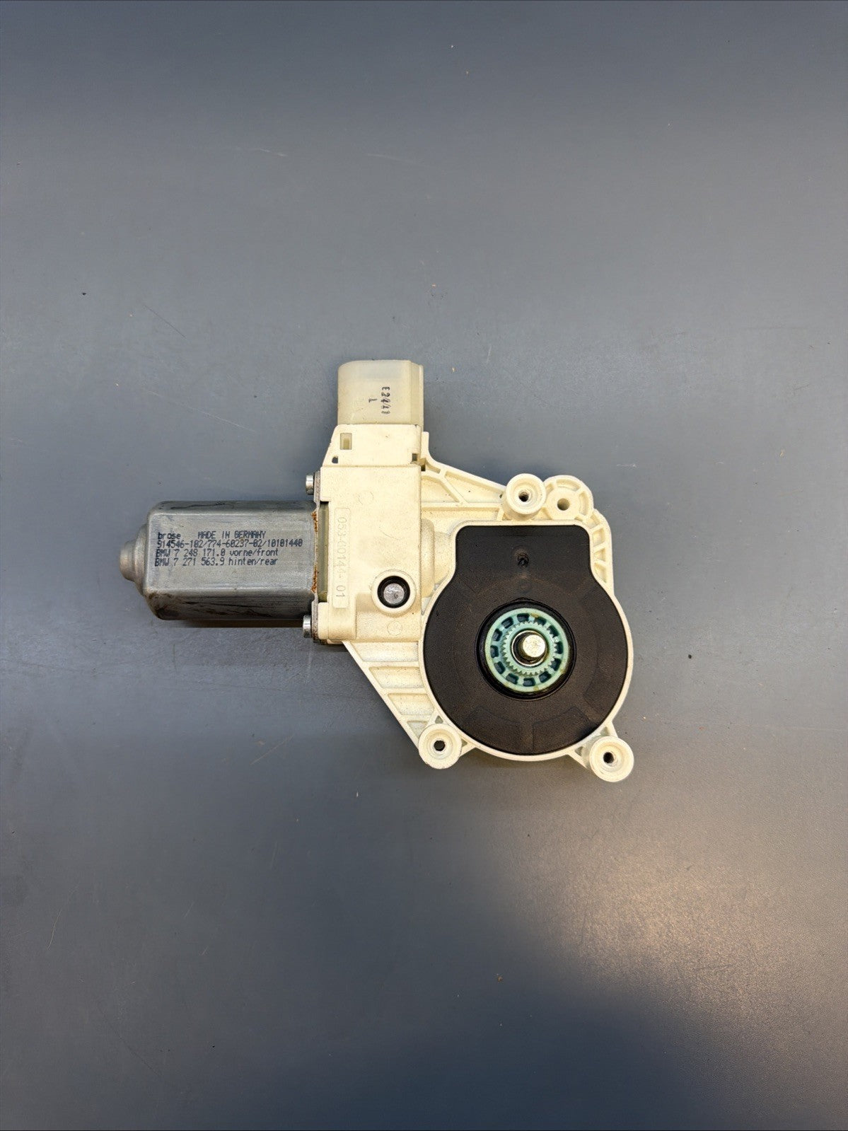 2011 BMW 535i 528i 550i F10 Front Left Window Regulator Motor 7248171