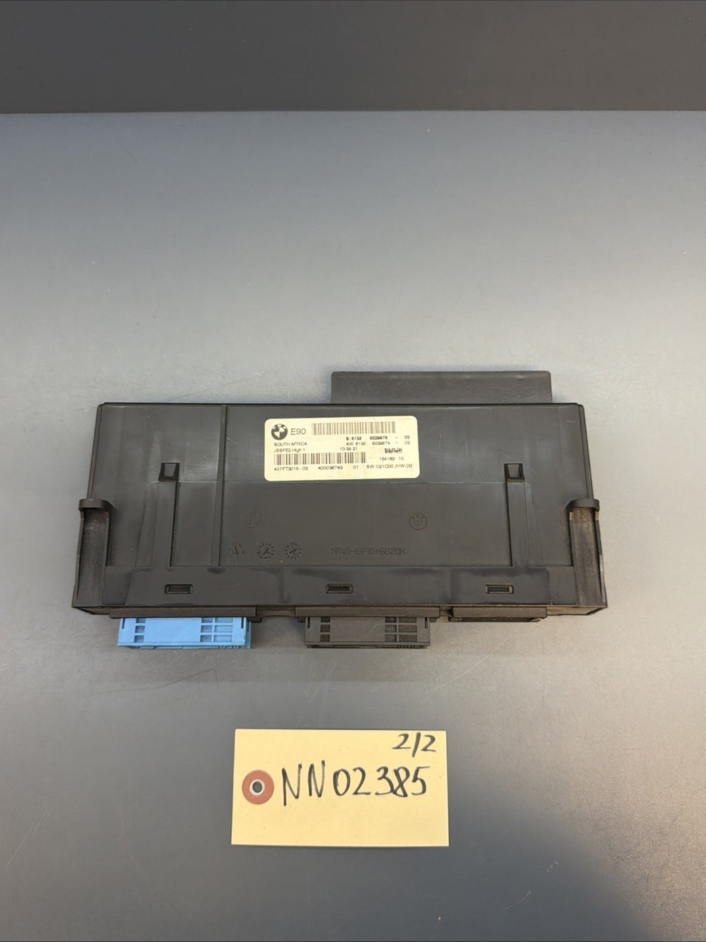 10-15 BMW 335 X1 (E84 E90 E92 E93) PRIMARY BODY CONTROL MODULE COMPUTER 9229876