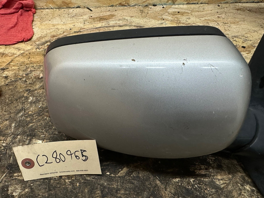 BMW 2006-2010 E60/E61 RIGHT PASSANGER SIDE MIRROR SILVER OEM BMW 7043437/7038344