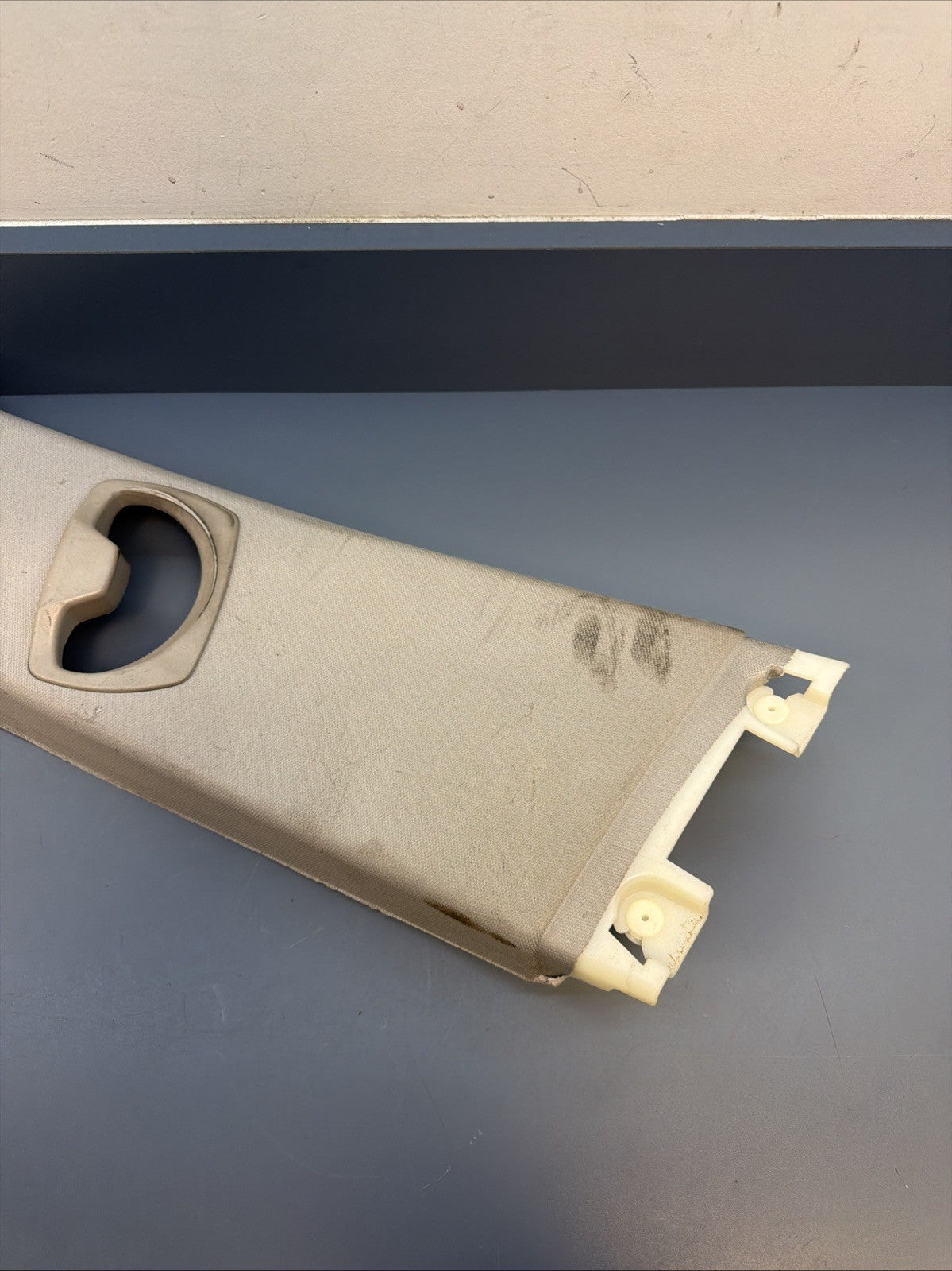 07-11 BMW 328I E90 Right Passenger Side Upper B Pillar Cover Grey 7058336 OEM