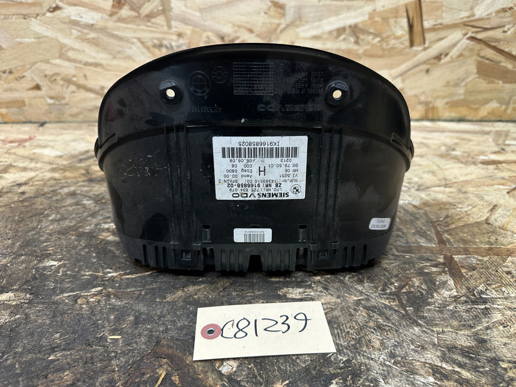 BMW 2007-2011 E90 3 SERIES SPEEDOMETER INSTRUMENT GAUGE CLUSTER MPH OEM 9166858
