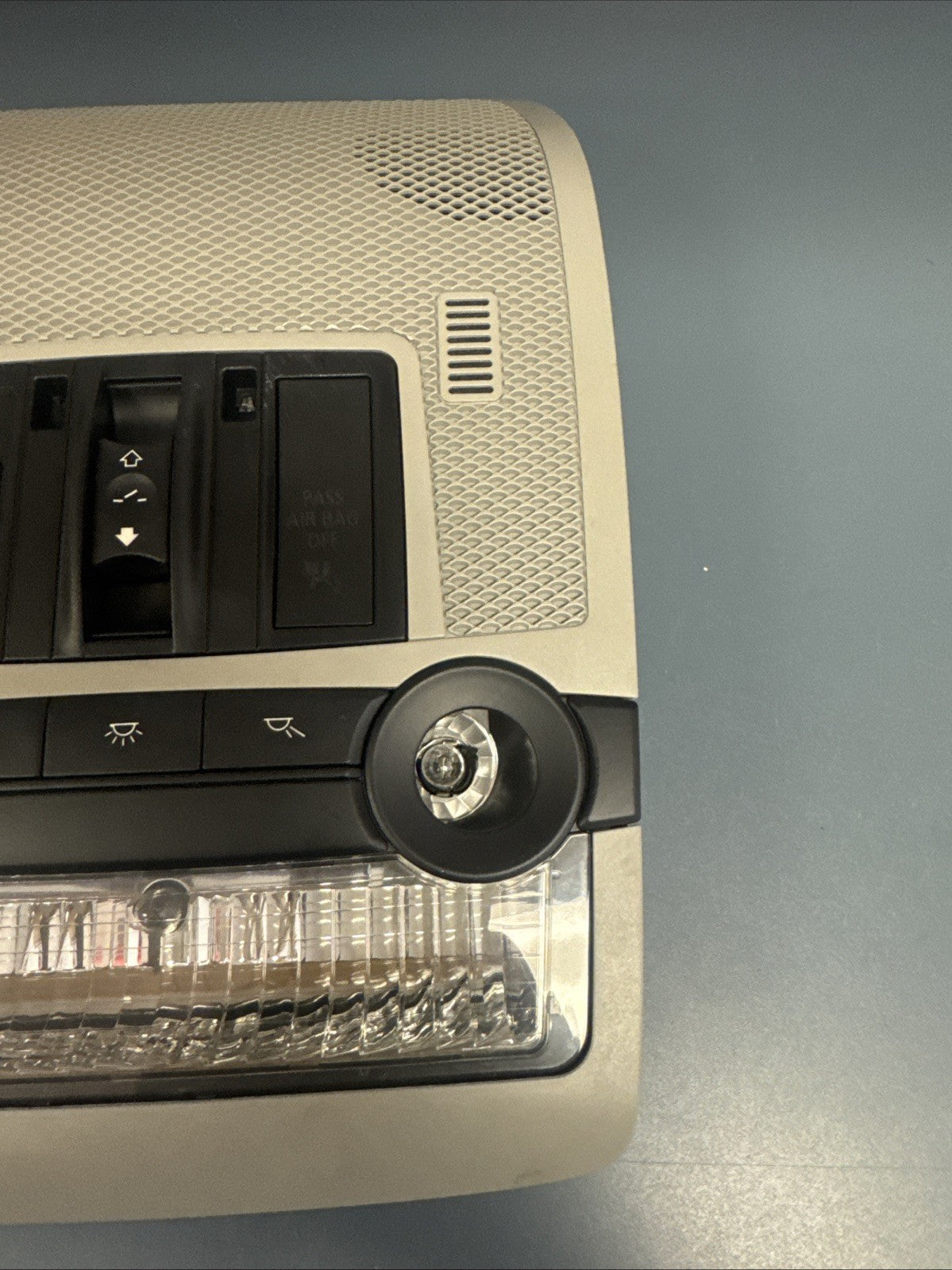 07-13 BMW X5 E70 OVERHEAD CONSOLE DOME LIGHT CONTROL SUNROOF SWITCH 9225942