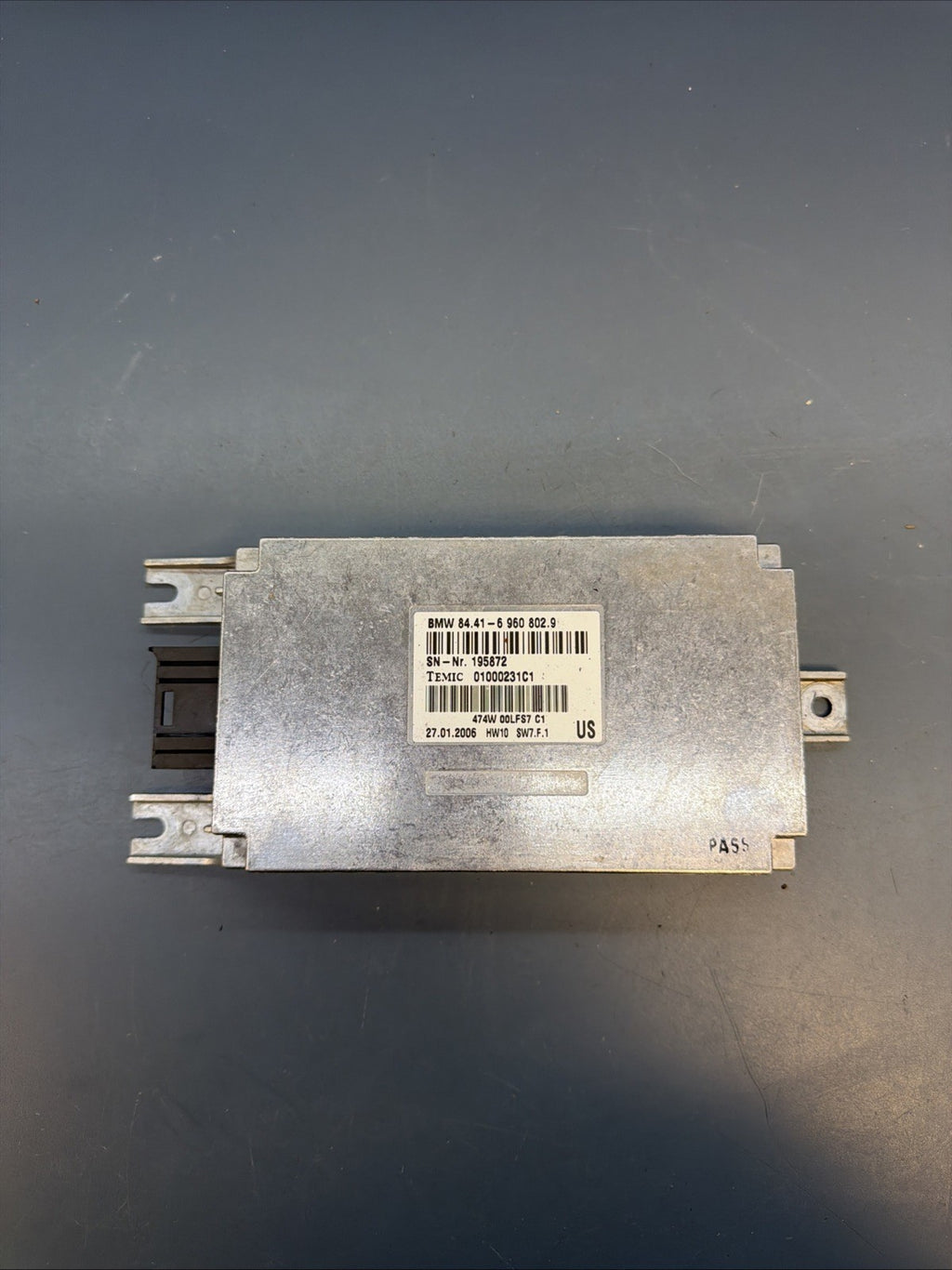 06-08 BMW E65 E66 7-SERIES COMMUNICATION CONTROL MODULE 6960802 OEM