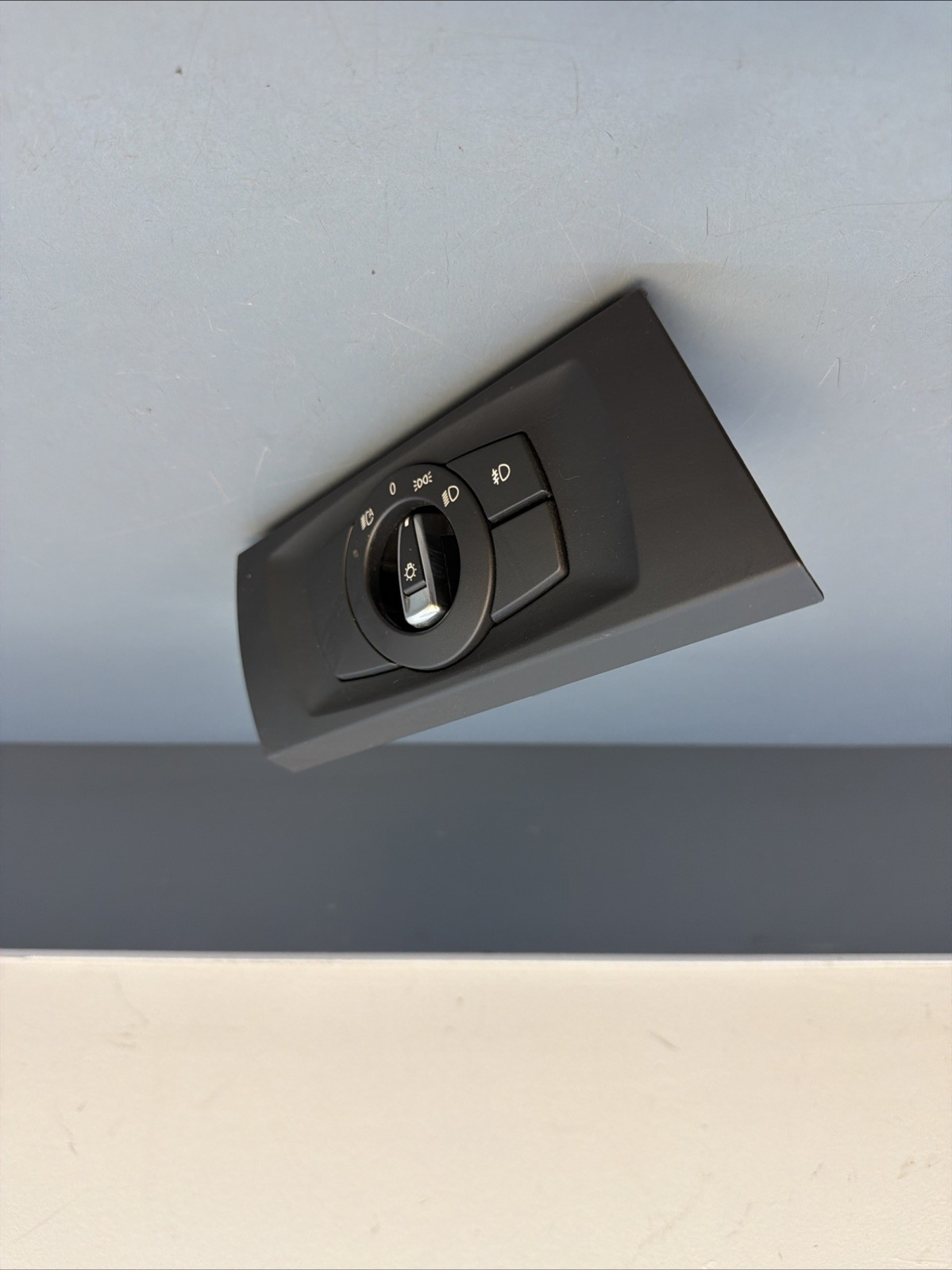 06-11 BMW E90 E92 328i 335d Headlight Control Switch Unit Black 9169398 OEM