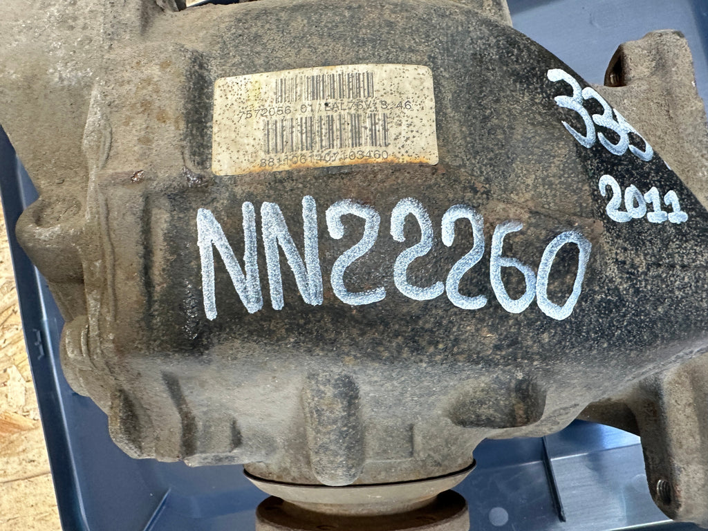 BMW 05-13 135i 335i 335xi 25iX 28iX REAR DIFFERENTIAL FINAL 3.46 DRIVE 7572054