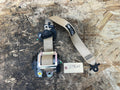 BMW 10-17 5 SERIES FRONT RIGHT PASSENGER SEAT BELT RETARCTOR BEIGE 618120800