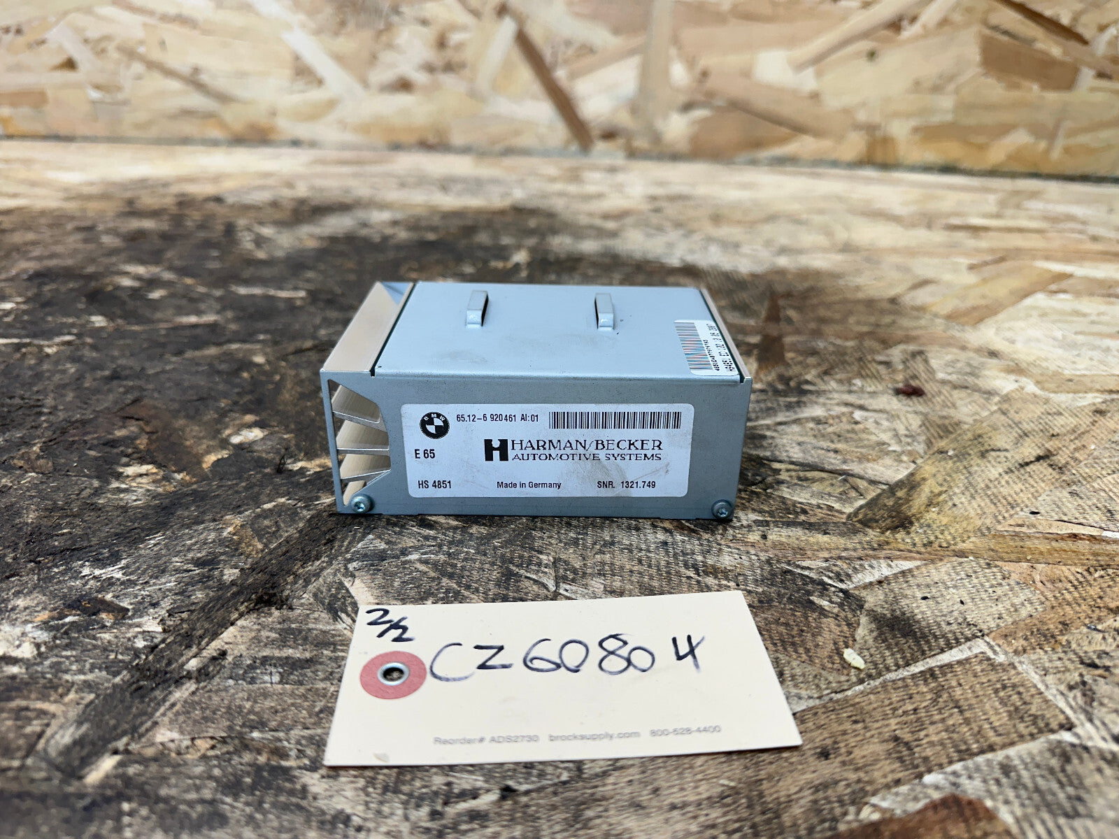 BMW 2001-2010 E60 E63 E65 5/6/7 SERIES HiFi HARMEN STERO AMPLIFIER OEM 6920461