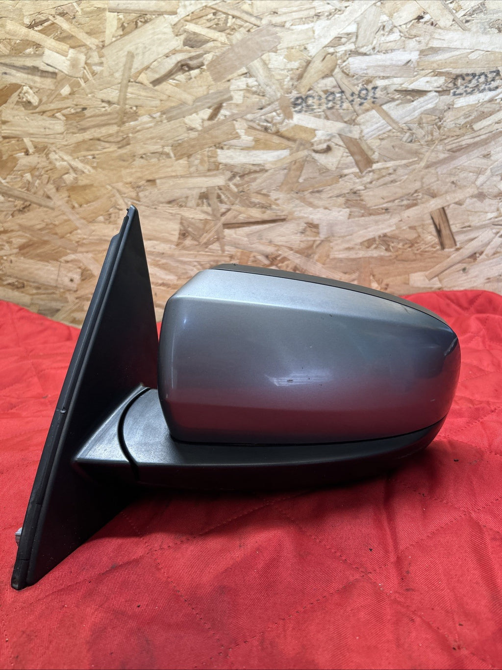 2007-2013 BMW X5 E70 FRONT LEFT DRIVER DOOR MIRROR 7136887 OEM GRAY