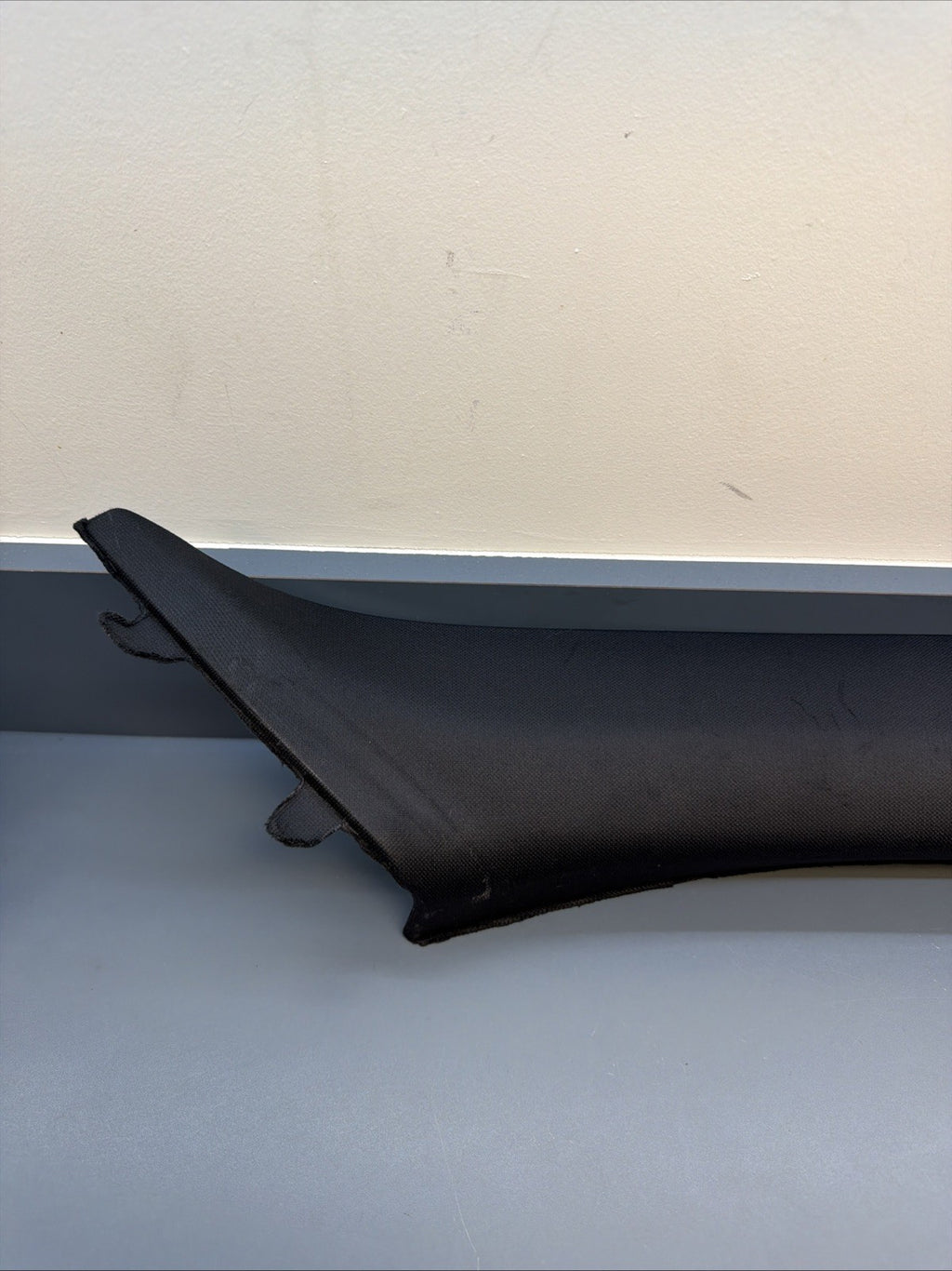 08-13 BMW E92 M3 COUPE FRONT RIGHT SIDE A PILLAR TRIM PANEL BLACK 7117467 OEM