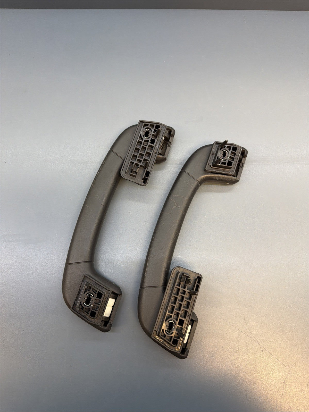 10-15 OEM BMW F01 F02 740 750 Interior Roof Top Grab Handle SET Black 9112729