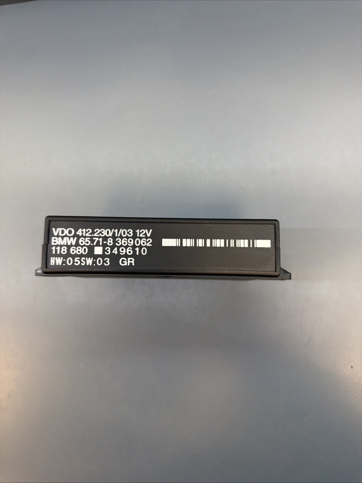 BMW E39 E38 CRUISE CONTROL SPEED MODULE VDO ECU 8369062 OEM