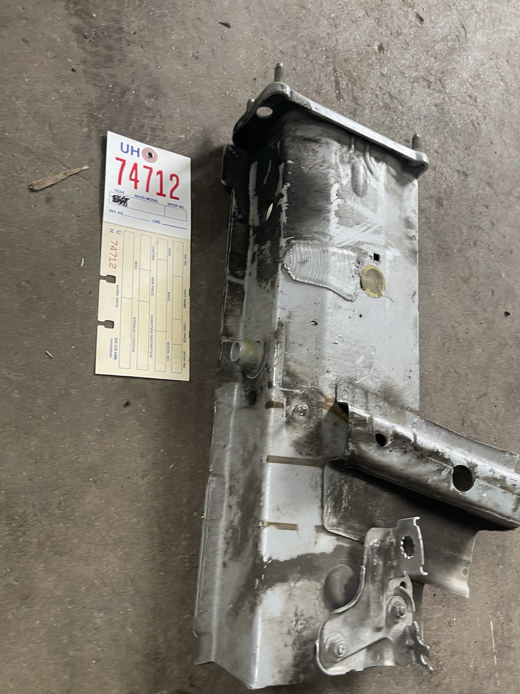 07-13 BMW E92 E93 328 335 M3 Front Left Frame Rail Apron SECTION OEM