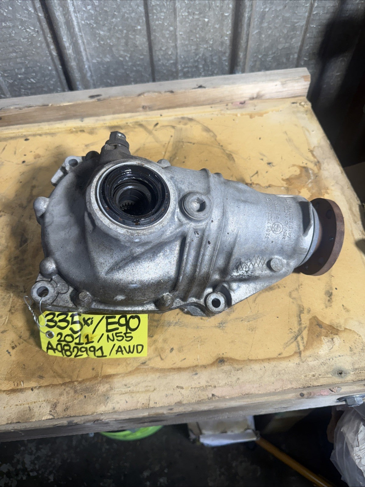 Front Differential Carrier Final 3.08 Drive AWD Diff OEM BMW 335XI E90 7575784