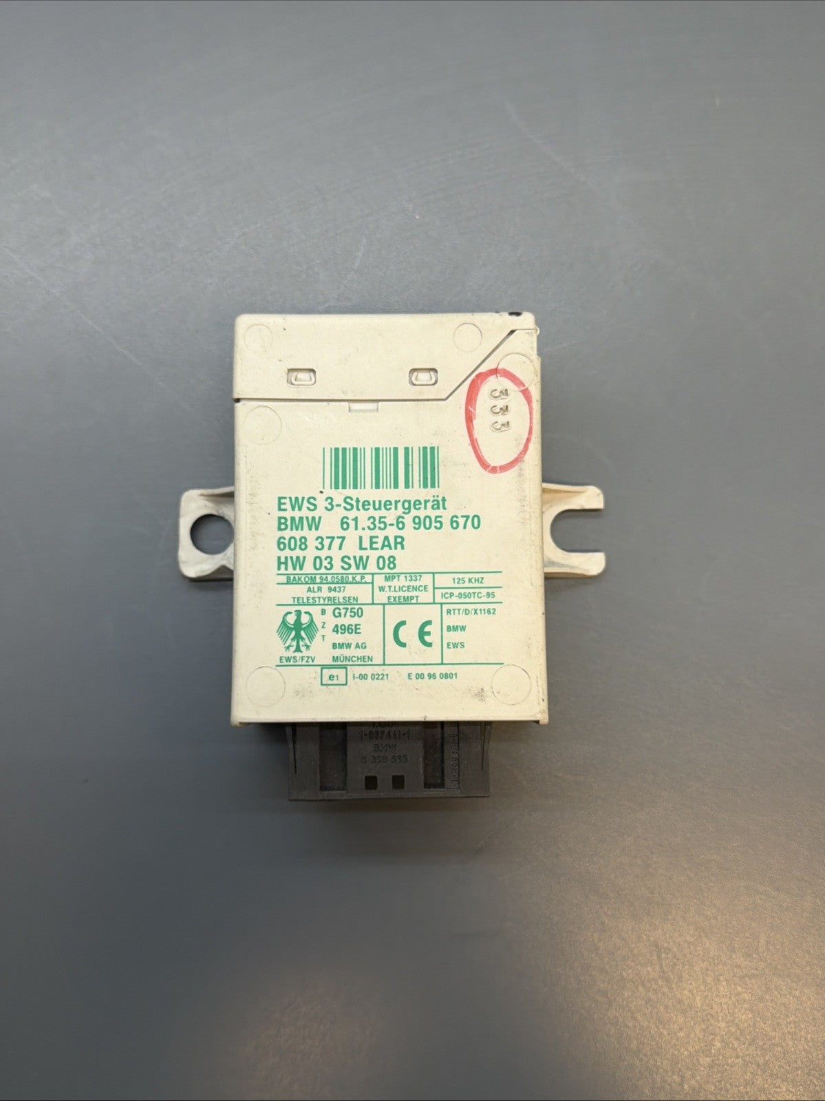 BMW E39 E38 E53 5 7 X5 4.0i 4.4i M62 Engine Control Module COMPLETE SET 7522800