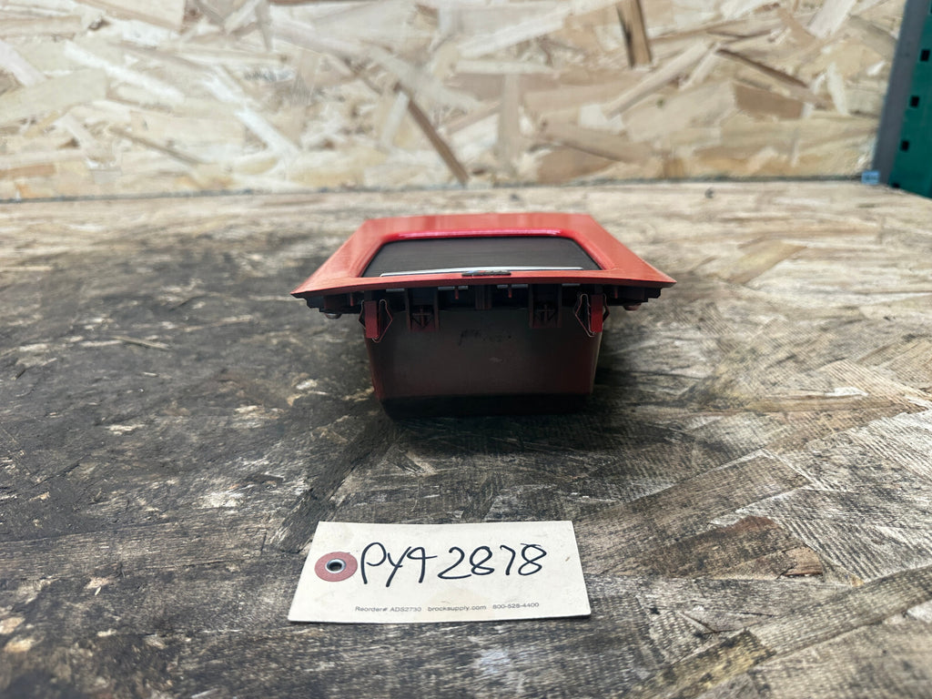 BMW 06-13 E92 E93 3 SERIES M3 REAR CENTER CONSOLE STORAGE TRAY RED OEM 8046329