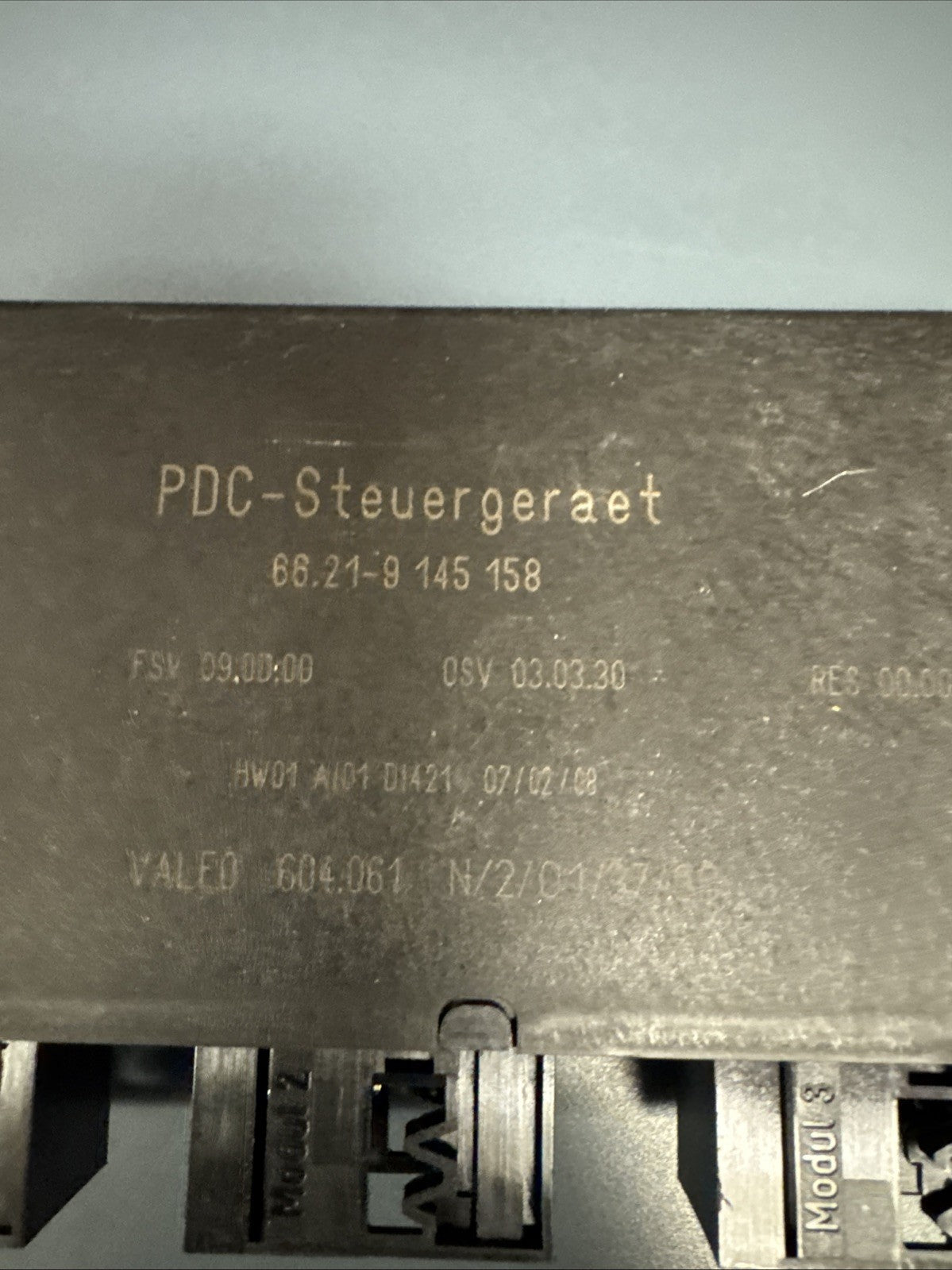 BMW 5 6 7 X5 E60 E61 E63 E65 E70 PDC PARKING DISTANCE CONTROL MODULE 9145158