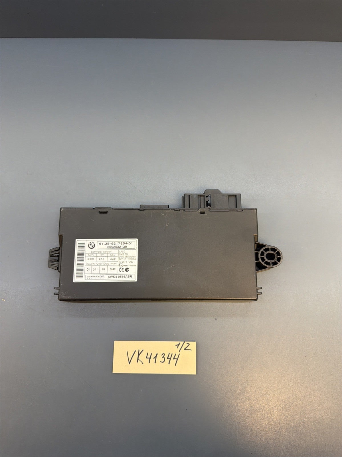 BMW 128i 135i 328i 335i M3 528i 535i X5 X6 CAS Module 9217854