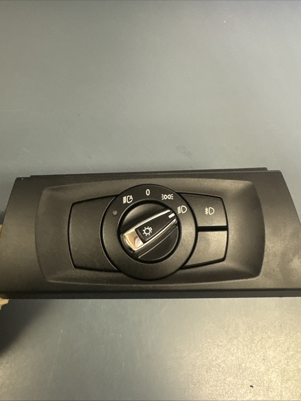 06-12 BMW E90 E92 E93 328i 335i HEADLIGHT CONTROL SWITCH UNIT BLACK 9169410 OEM