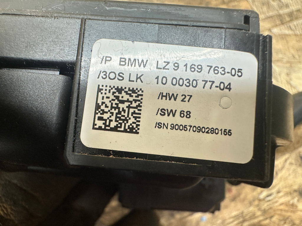 BMW 07-15 E91 LCI 3 SERIES E84 X1 STEERING WHEEL SWITCH COLUMN OEM 9169763