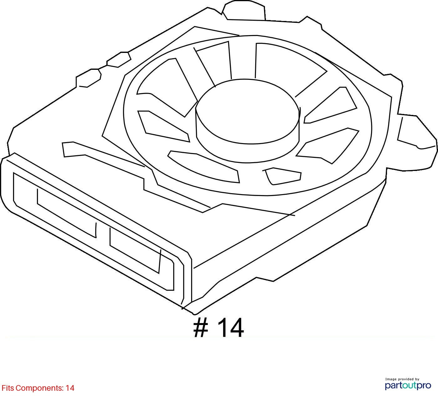 OEM BMW E88 E92 E93 335 M3 Floor Bass Speaker Sub Subwoofer Pair 9204785 9204786