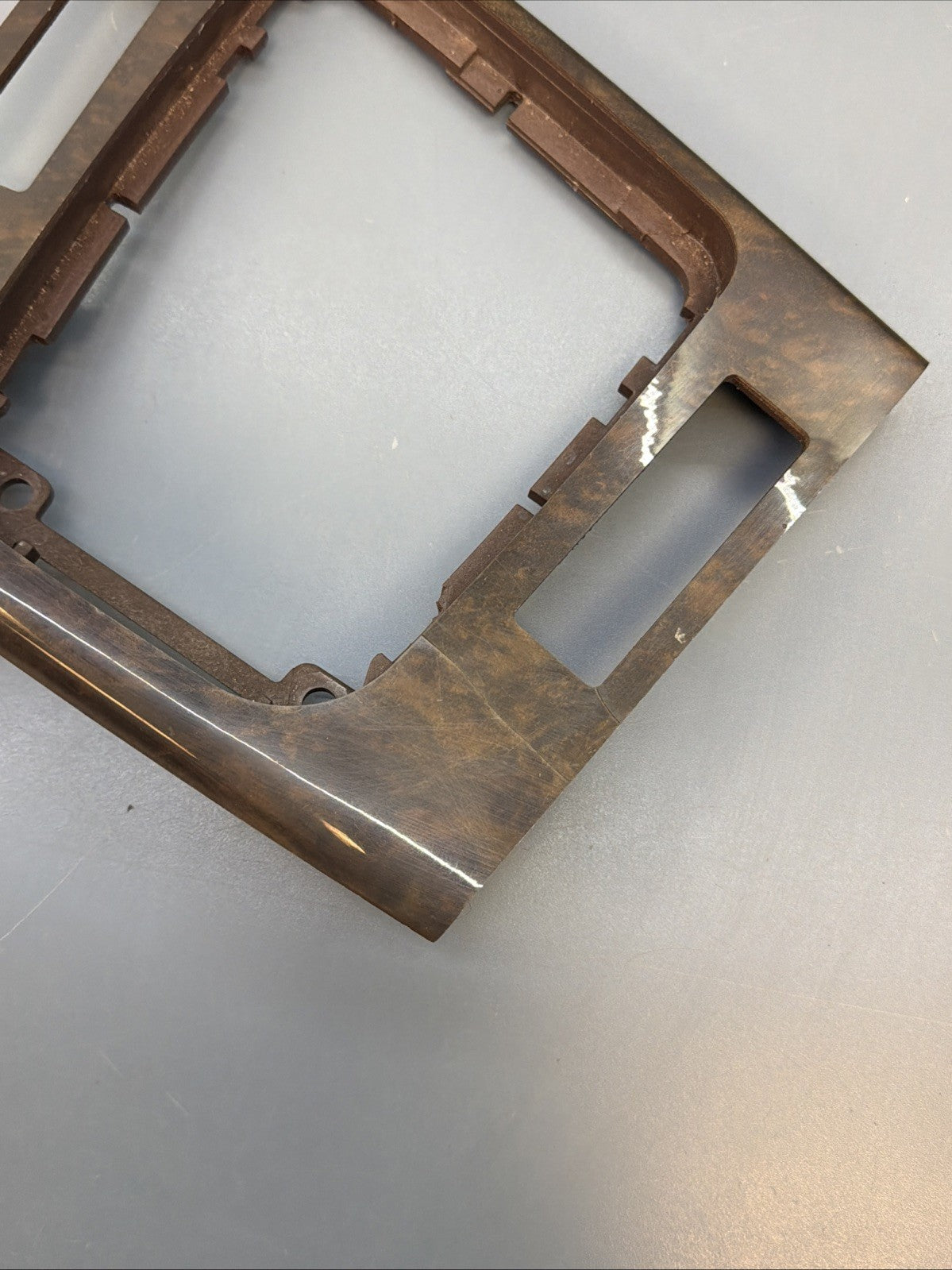 BMW 1999-2005 E46 5 PIECE BURLED WOOD INTERIOR TRIM SET OEM 8203825 SEE DESCRIPT